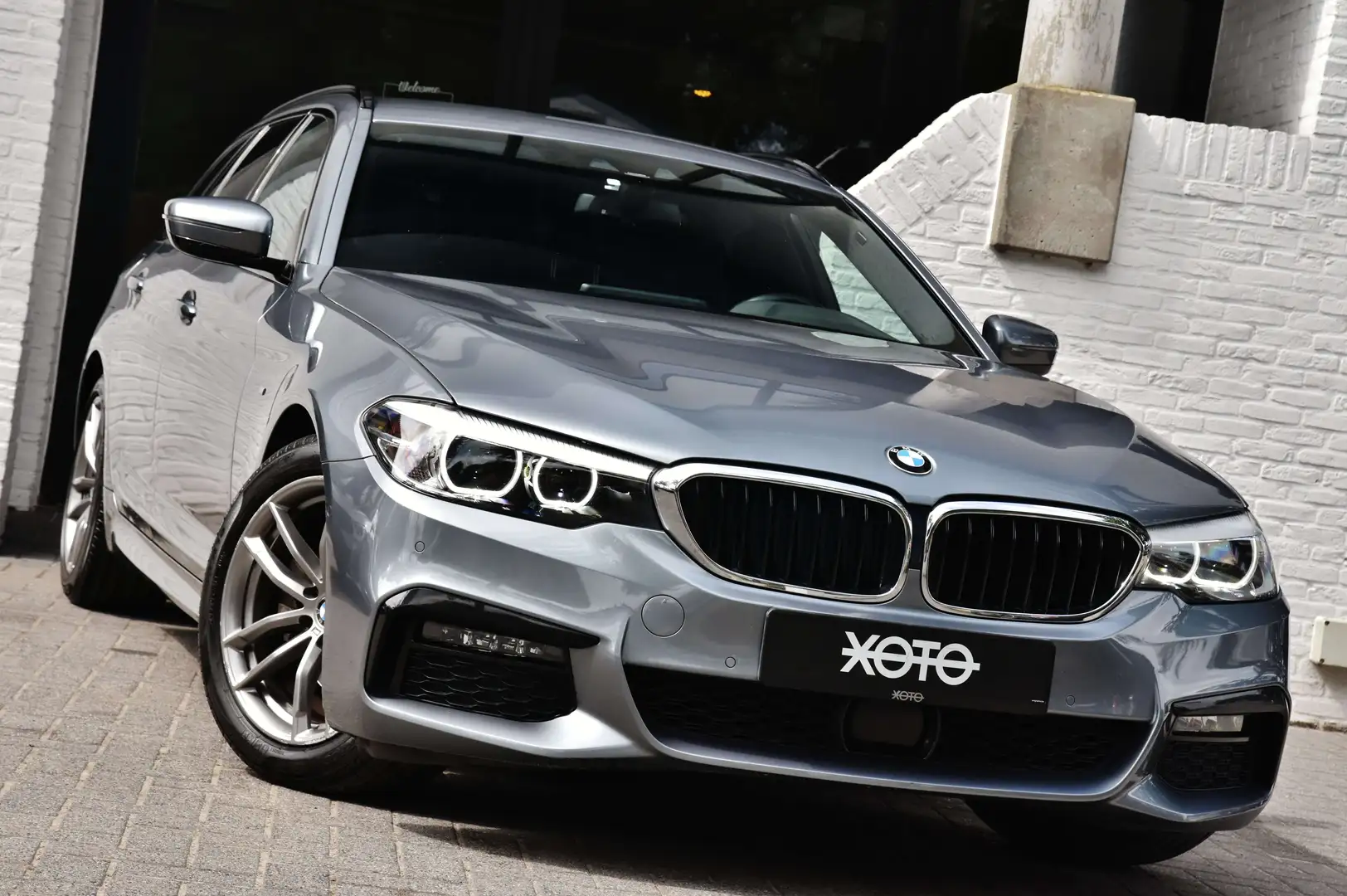 BMW 520 D AS TOURING M PACK ***NP:€ 72.595,-*** Gris - 2