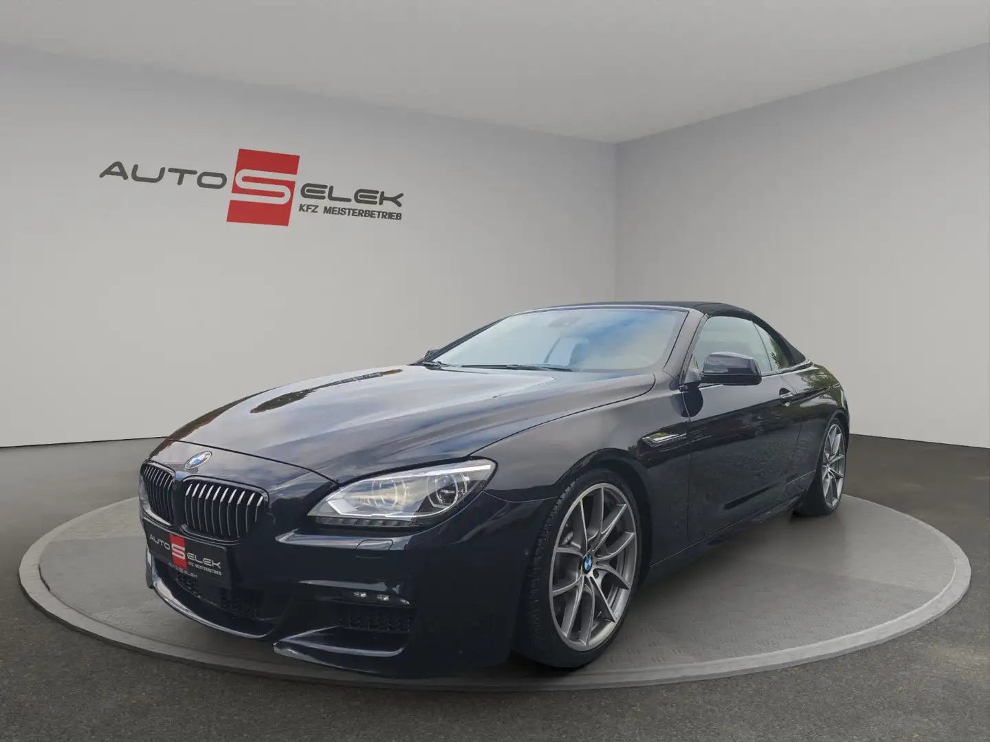BMW 650 i Cabrio M-PAKETT,B&O,360,SOFT CLOSE,MASSAGE Noir - 1