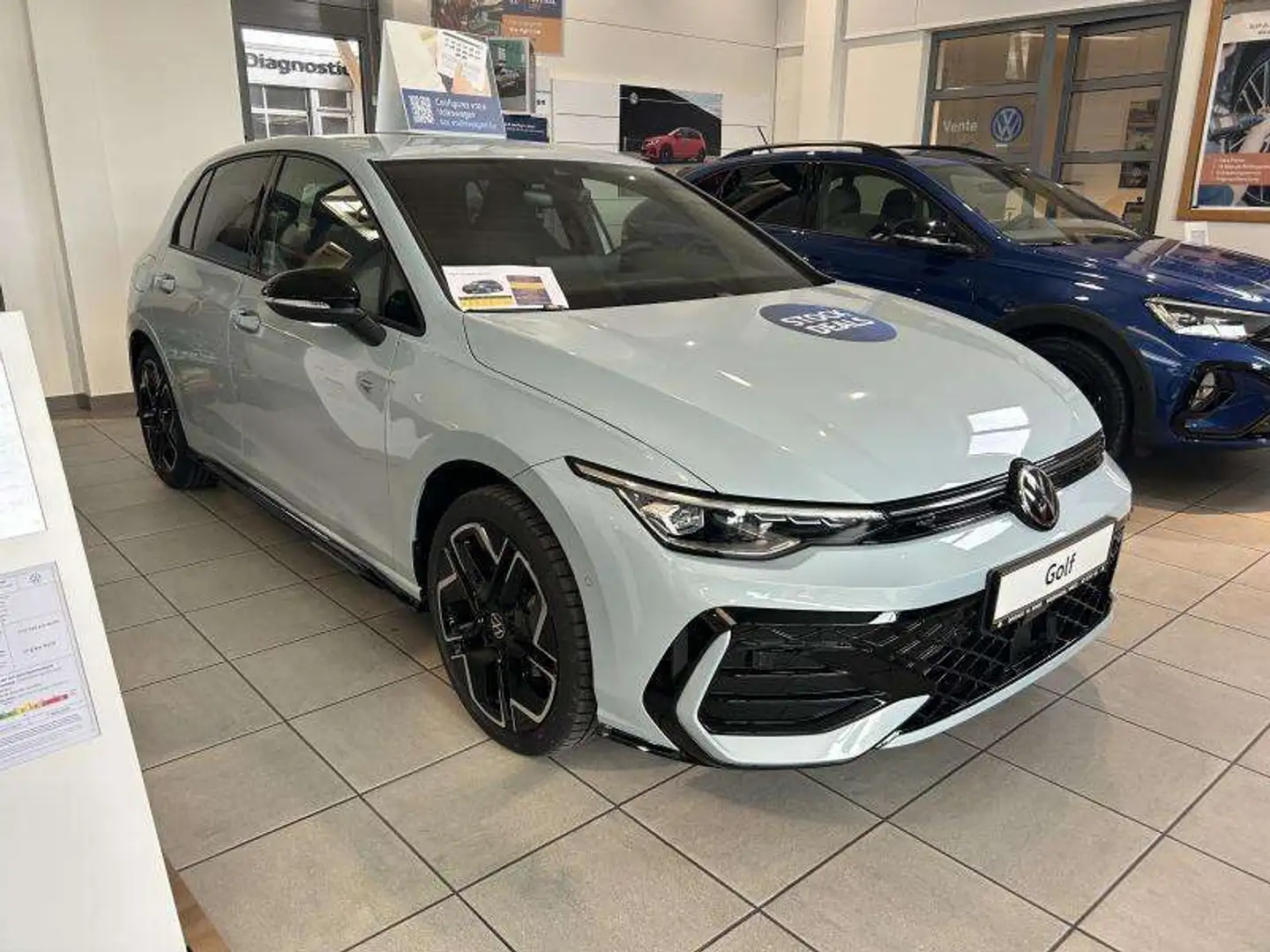 Volkswagen Golf VIII R-Line Bleu - 2