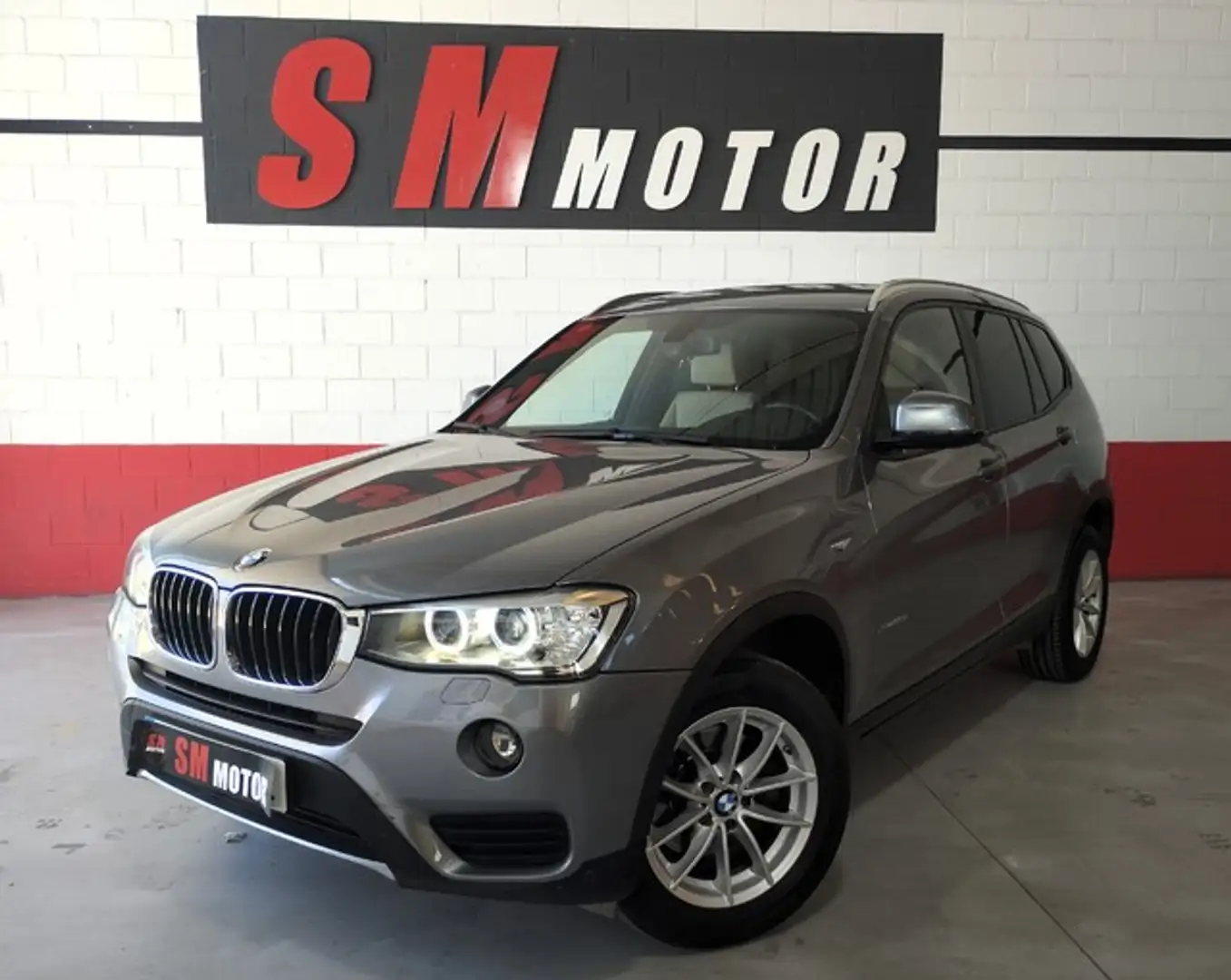 BMW X3 xDrive 20d Gris - 1