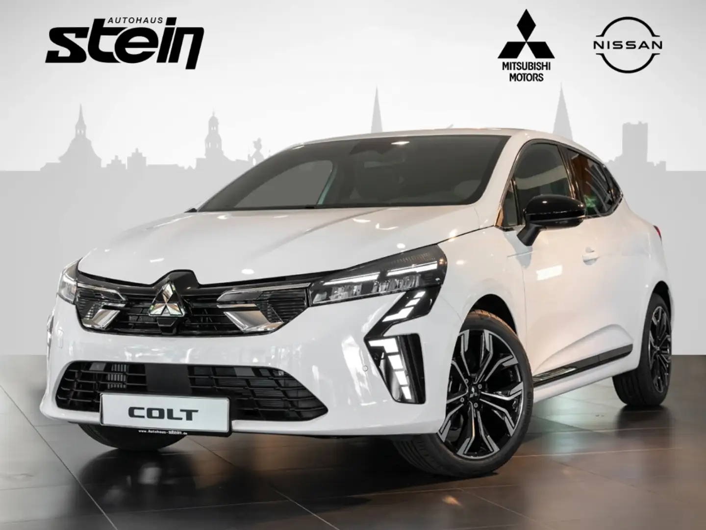 Mitsubishi Colt Edition 1.0 Digitales Cockpit LED ACC Apple CarPla Bianco - 1