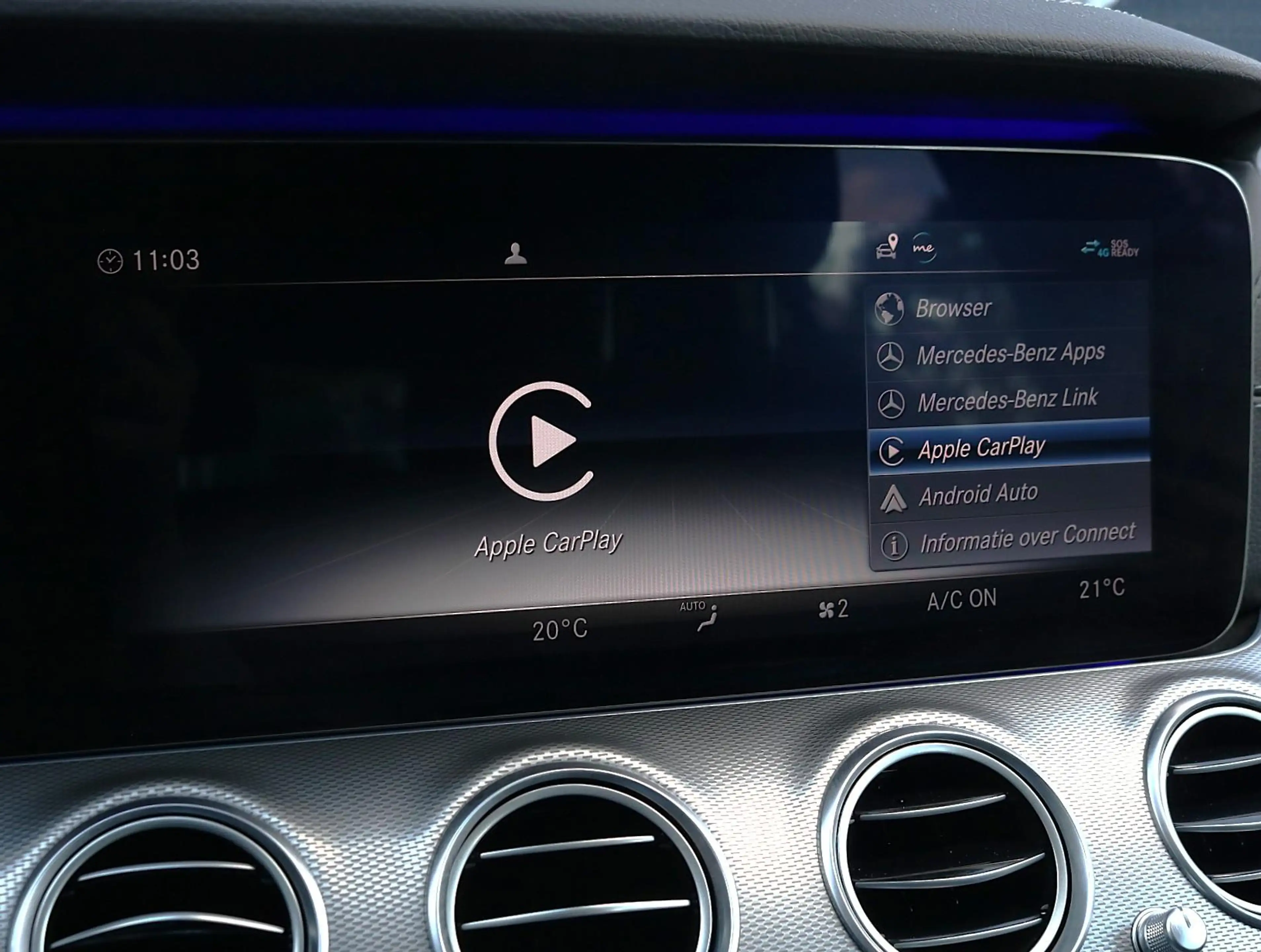 Mercedes-Benz E 200 AMG Upgrade Edition Apple Carplay | Sfeerverlichti — photo 7