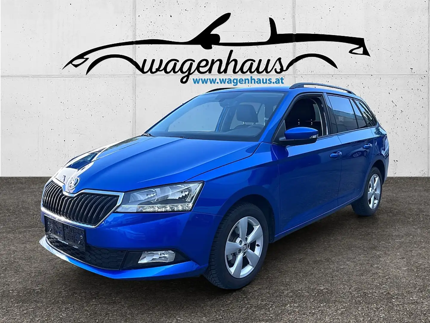 Skoda Fabia Combi Active 1,0 TSI Sitzheizung 5 jahre Garantie Niebieski - 1