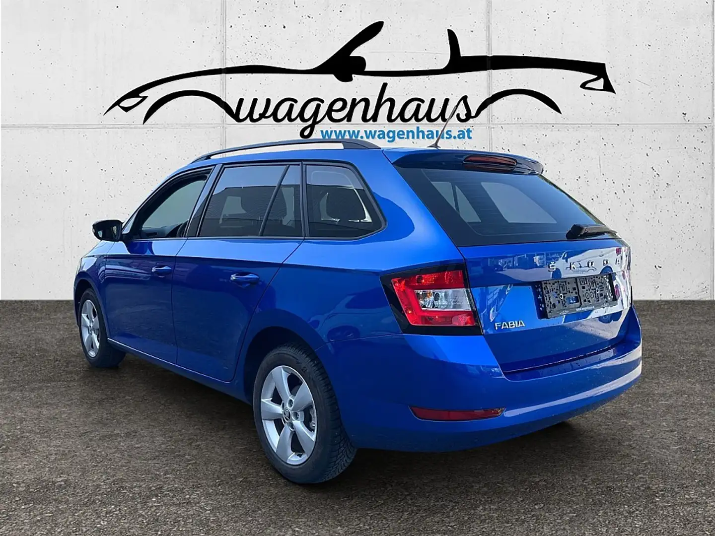 Skoda Fabia Combi Active 1,0 TSI Sitzheizung 5 jahre Garantie Niebieski - 2