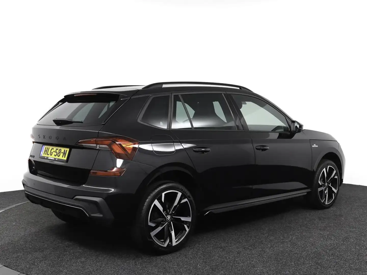 Skoda Kamiq 1.0 TSI Monte Carlo Airco / Ecc / Electr klep Zwart - 2