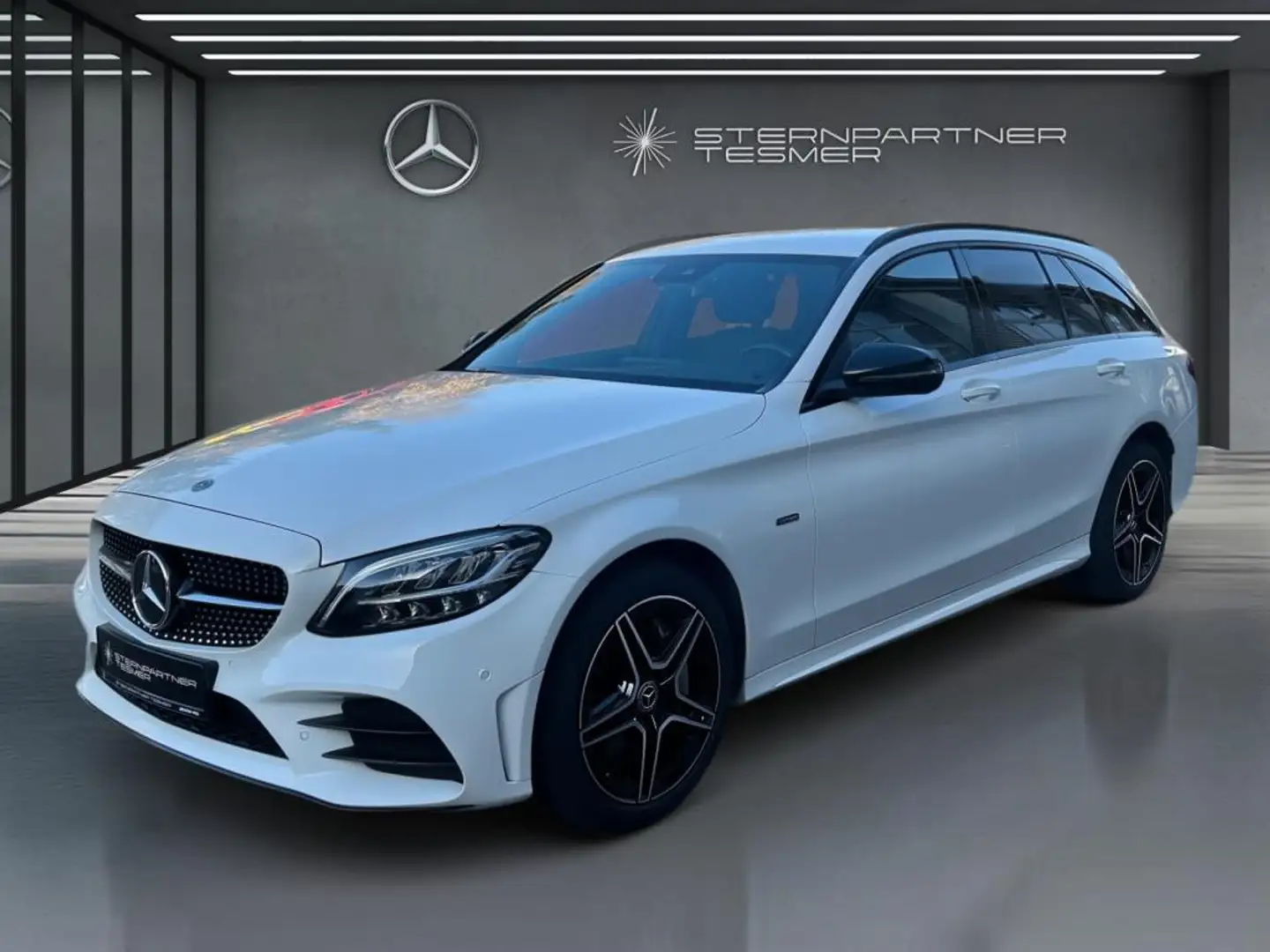 Mercedes-Benz C 300 de T AMG+Night+AHK+LED+COMAND+DISTR+Kamera Weiß - 2