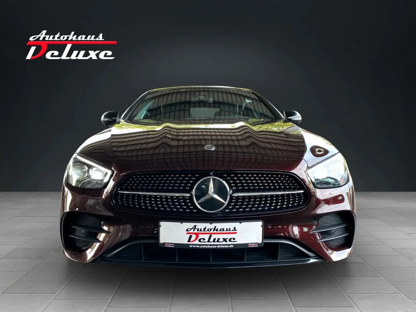 Mercedes-Benz E 220 d COUPE AMG-LINE 360°KAMERA-PANORAMA-LED Rouge - 2