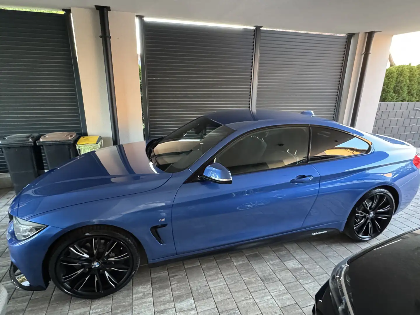BMW 420 420d xDrive Coupe Österreich-Paket Aut. Blau - 2