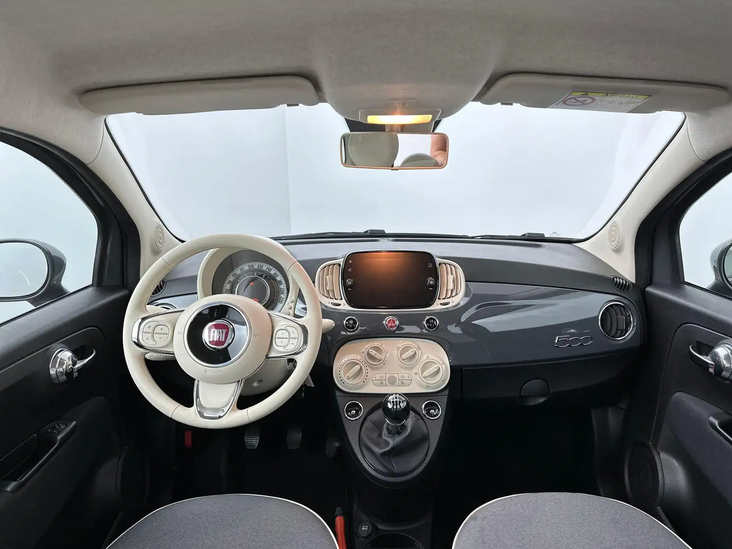 Fiat 500 1.0 Hybrid Lounge | Airco | Parkeersensoren | Navi Gris - 2