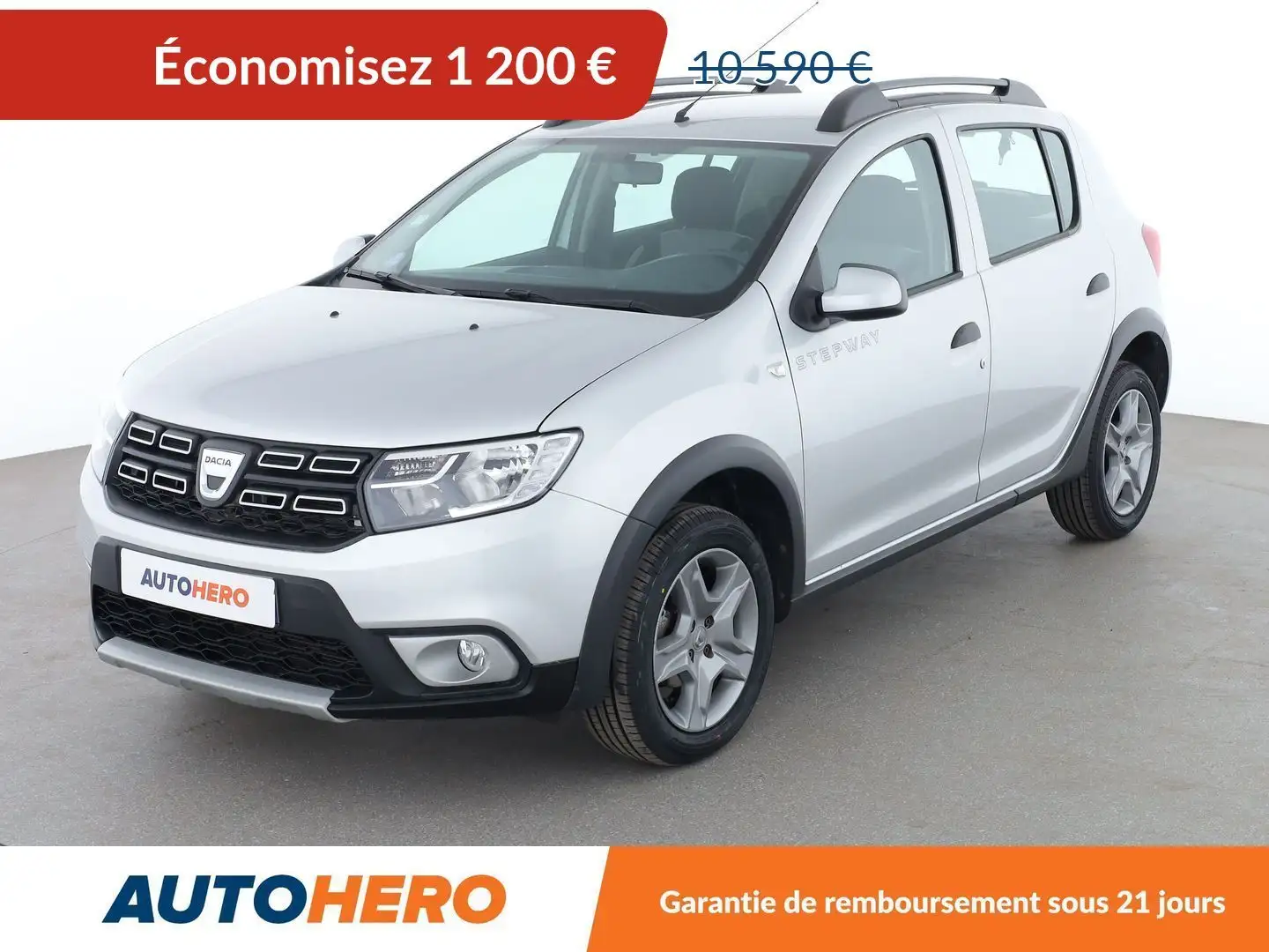 Dacia Sandero Stepway 0.9 TCe Gris - 1