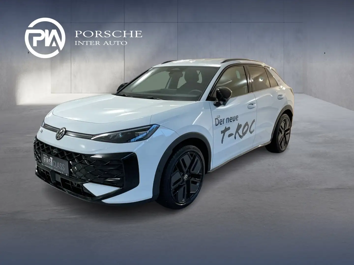 Volkswagen T-Roc R-Line eTSI DSG Weiß - 1