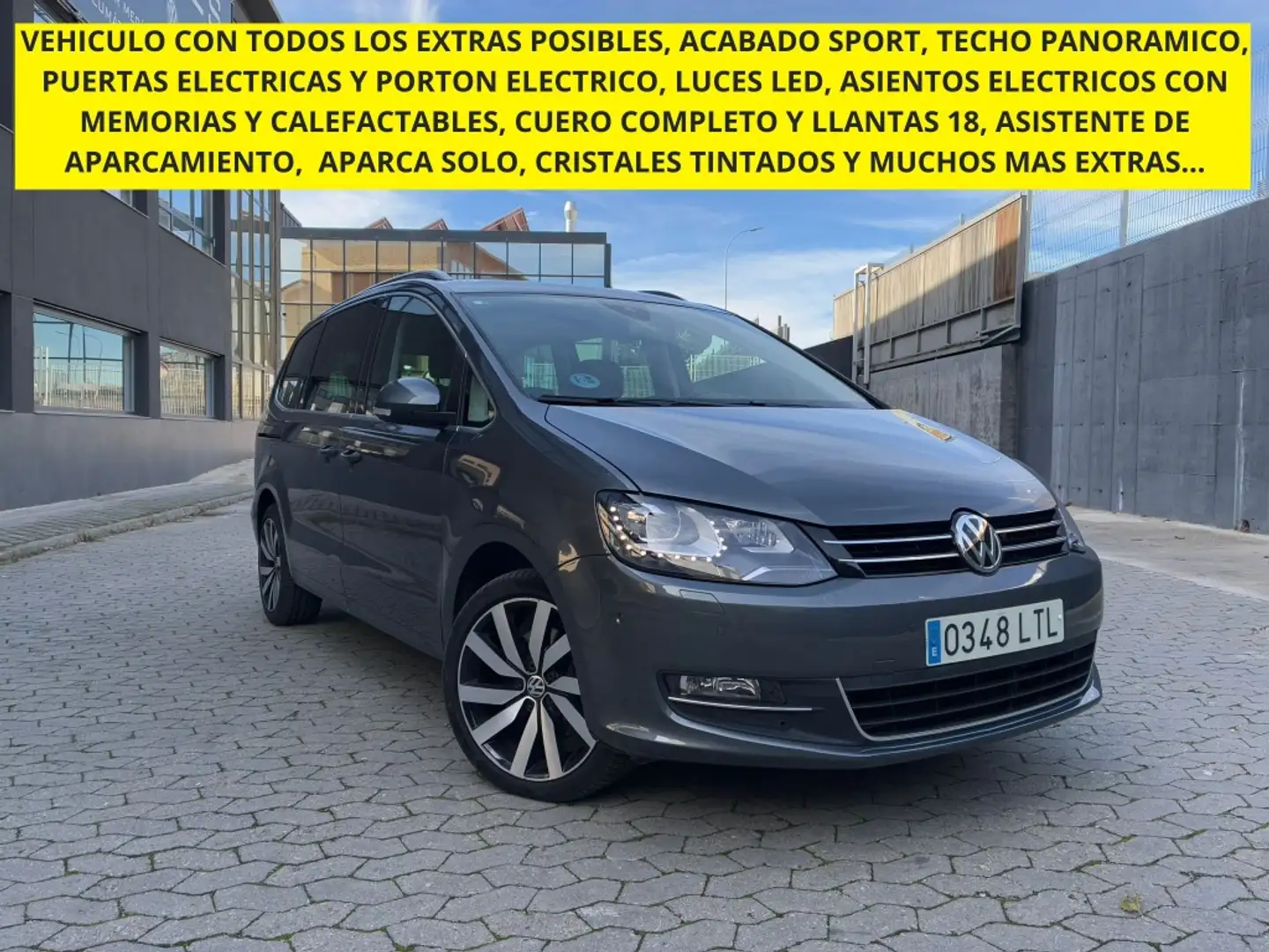 Volkswagen Sharan 1.4 TSI Sport DSG 110kW Plateado - 1