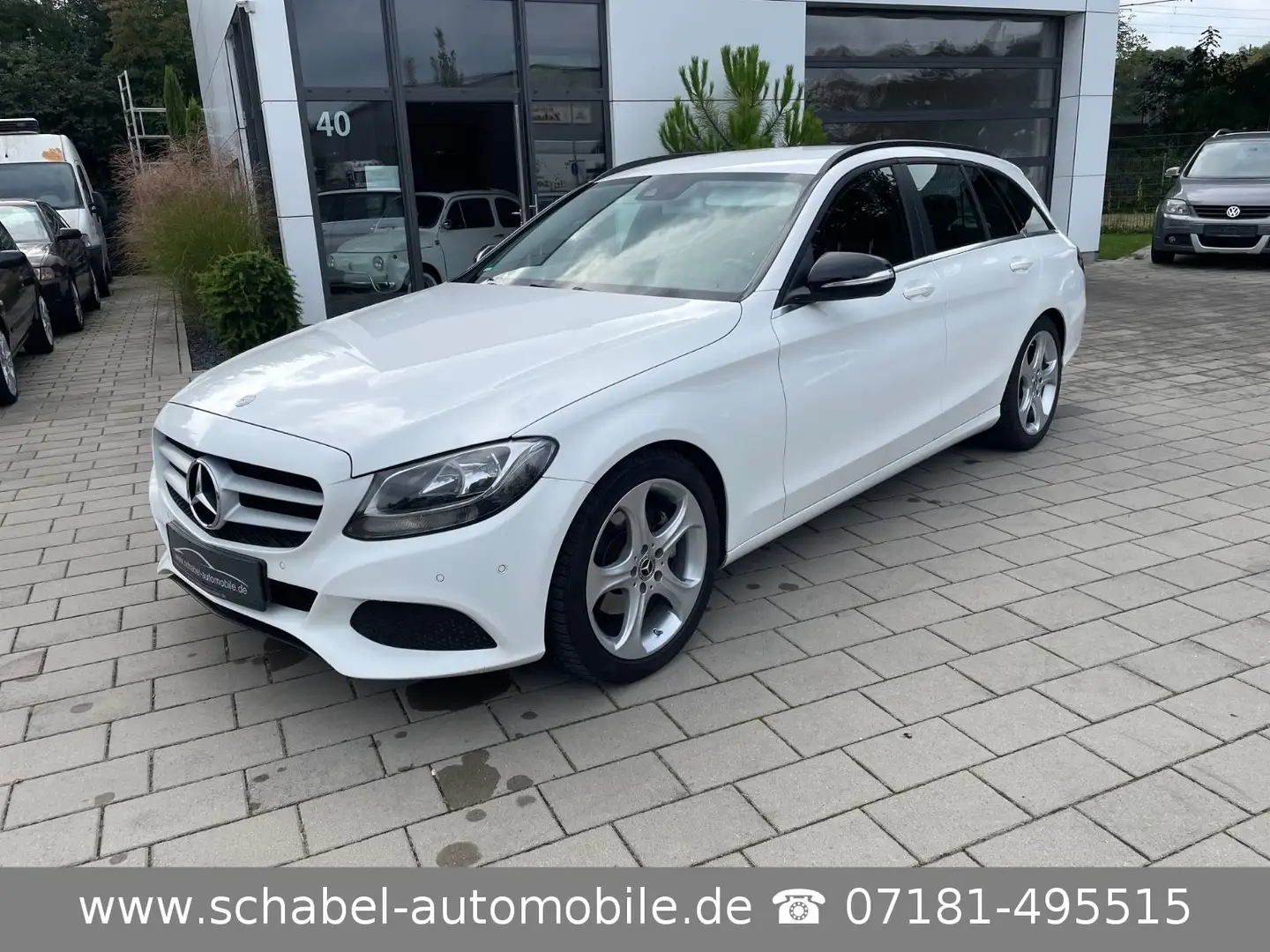 Mercedes-Benz C 220 T BlueTec 6-Gg Navi PDC Topzustand Weiß - 1