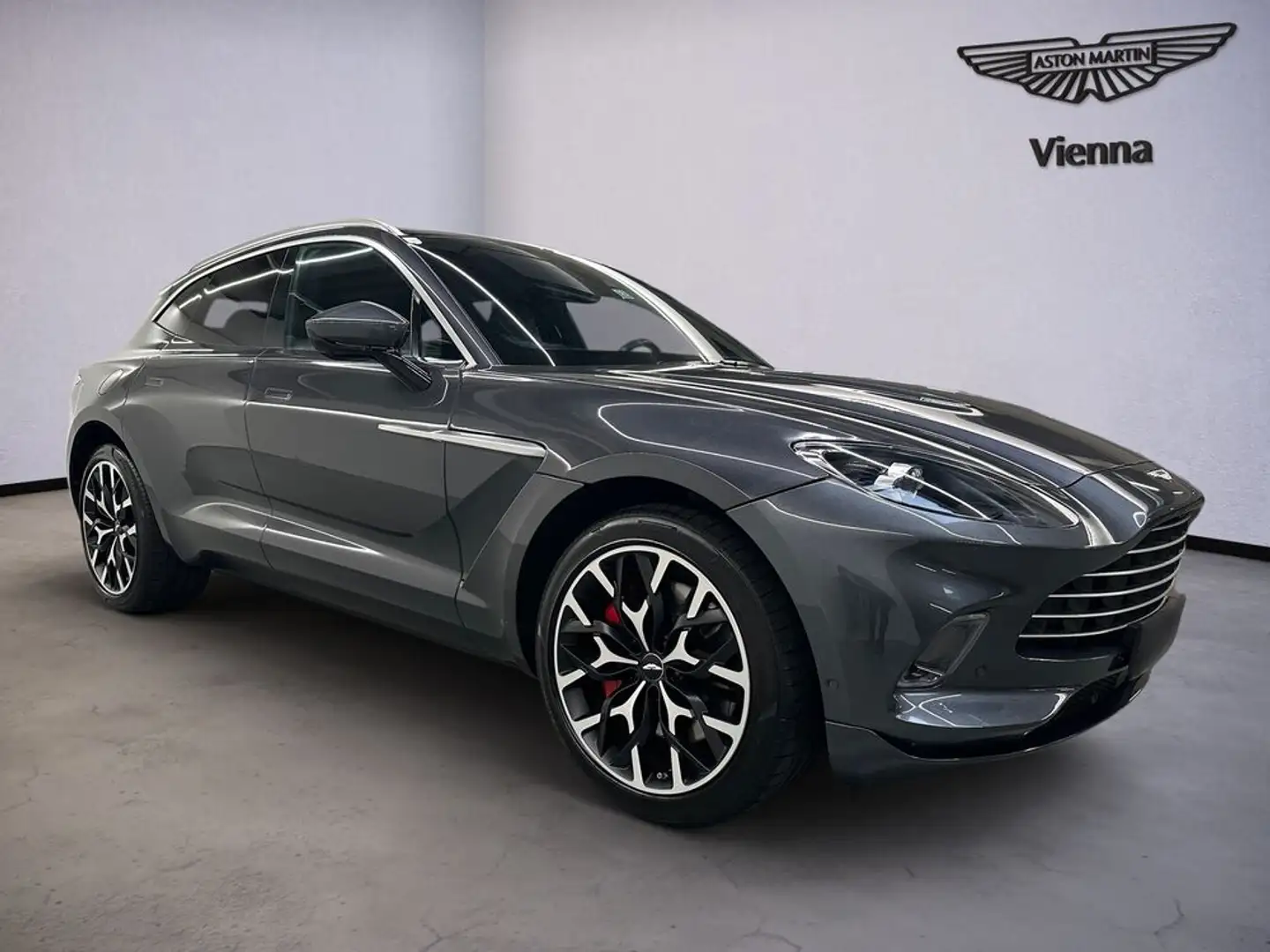 Aston Martin DBX / Xenon Grey / Obsidian Black & Spicy Red Grau - 2
