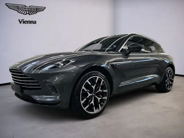 Aston Martin DBX / Xenon Grey / Obsidian Black & Spicy Red