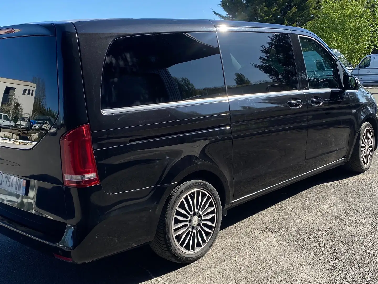 Mercedes-Benz V 250 Classe V 250 BlueTec Extra-Long Fascination A Negro - 2