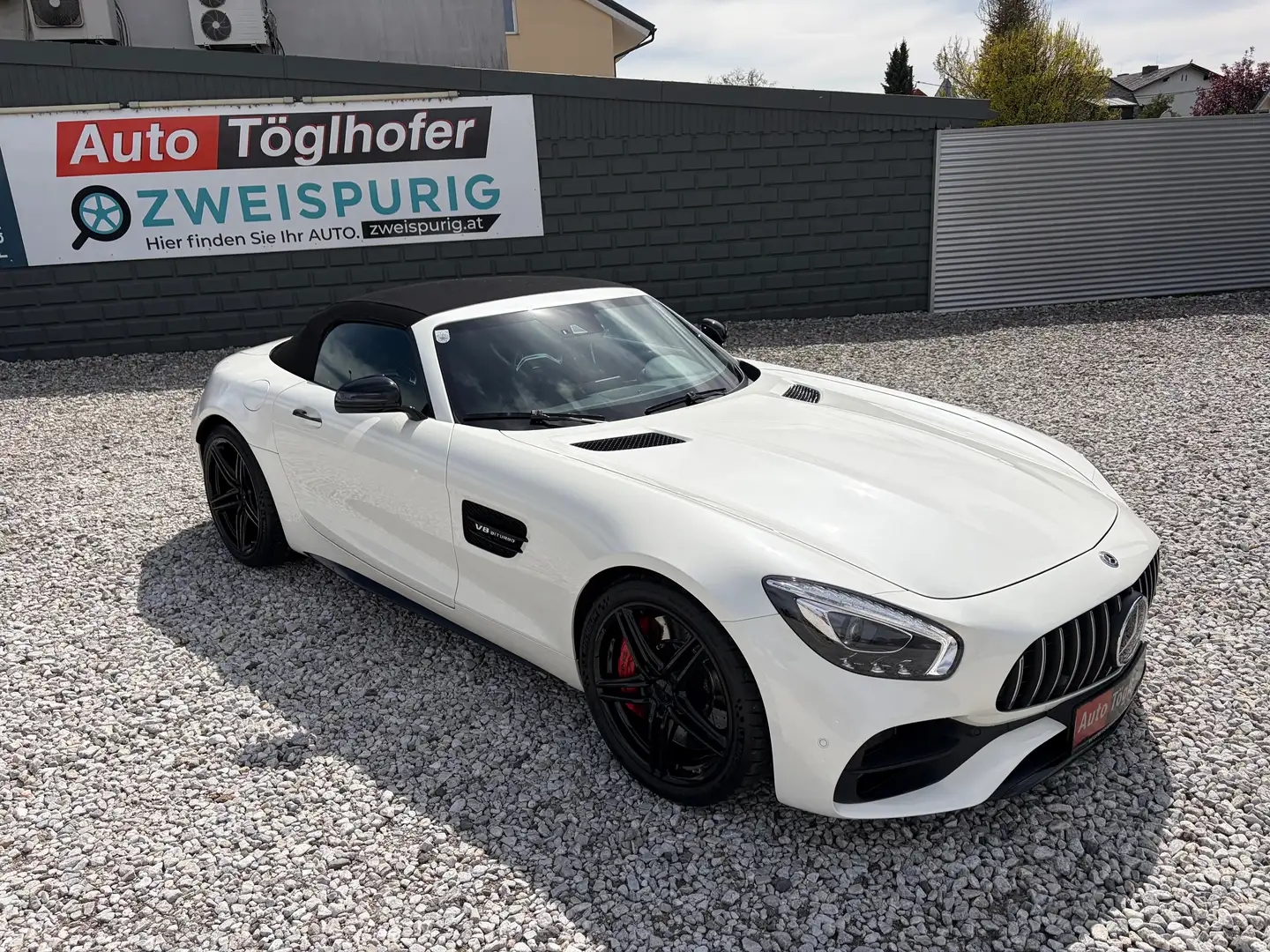 Mercedes-Benz AMG GT C Roadster AMG Performance Paket top Zustand Weiß - 1