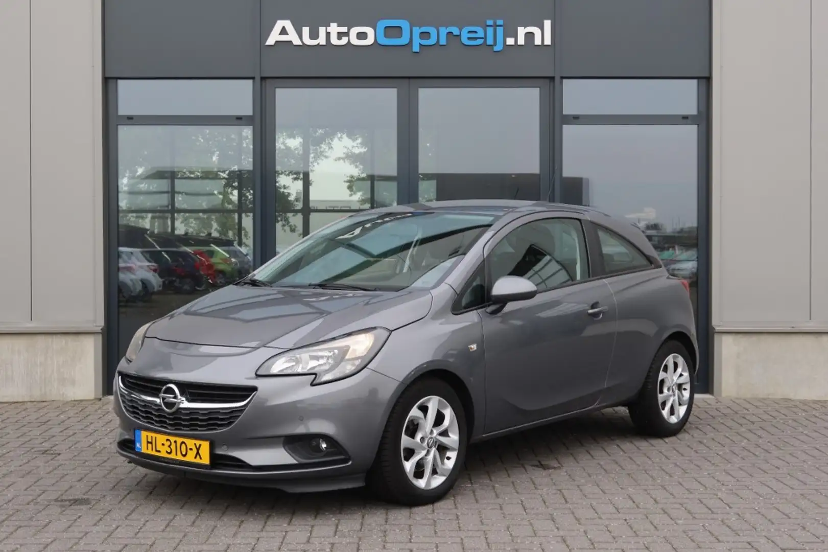 Opel Corsa-e 1.0 Turbo Edition 90pk Airco, Cruise, PDC v+a Gris - 1