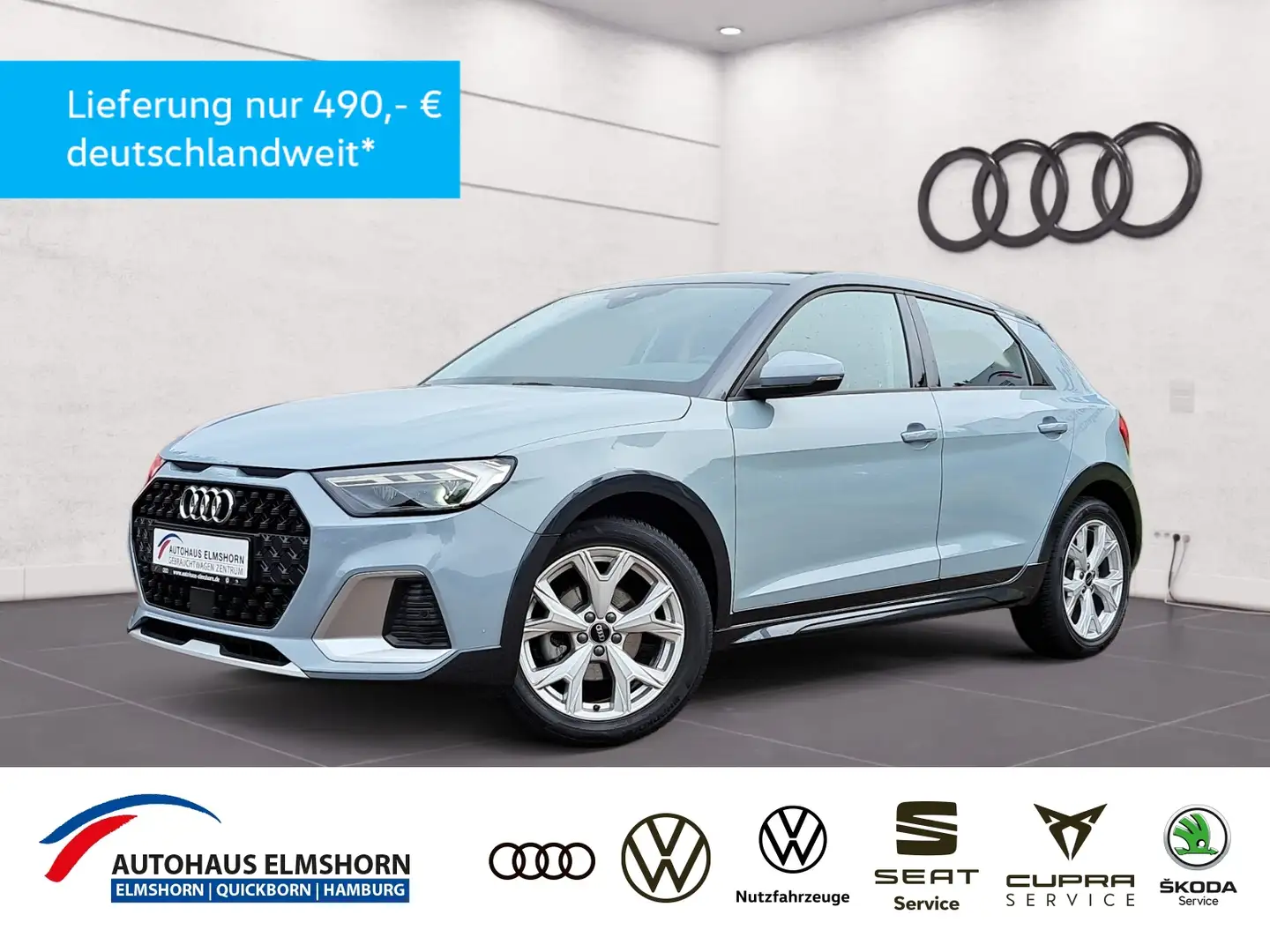 Audi A1 citycarver 35 TFSI S tronic NAV KAM LED PDC SHZ Grau - 1