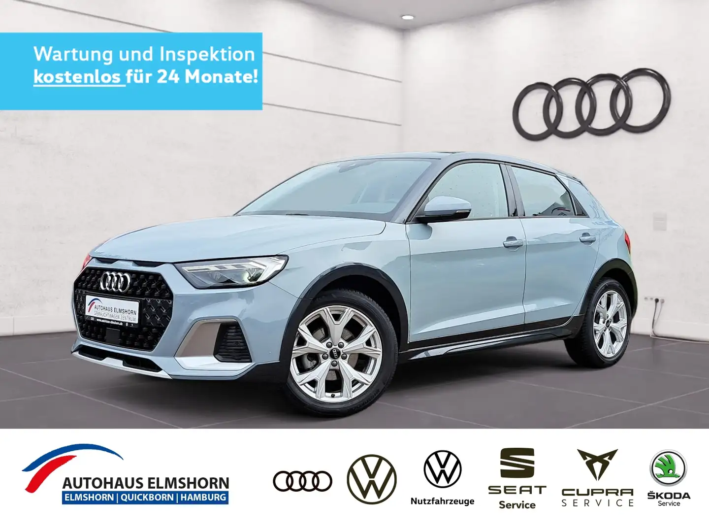 Audi A1 citycarver 35 TFSI S tronic NAV KAM LED PDC SHZ Grau - 1