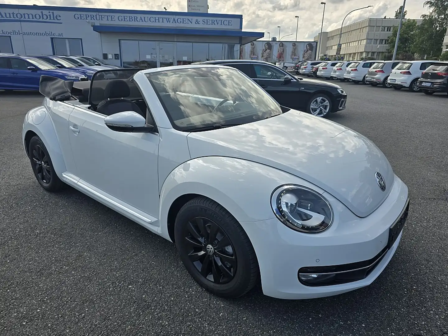 Volkswagen Beetle Cabrio 1,2 TSI BMT Design DSG Blanco - 1