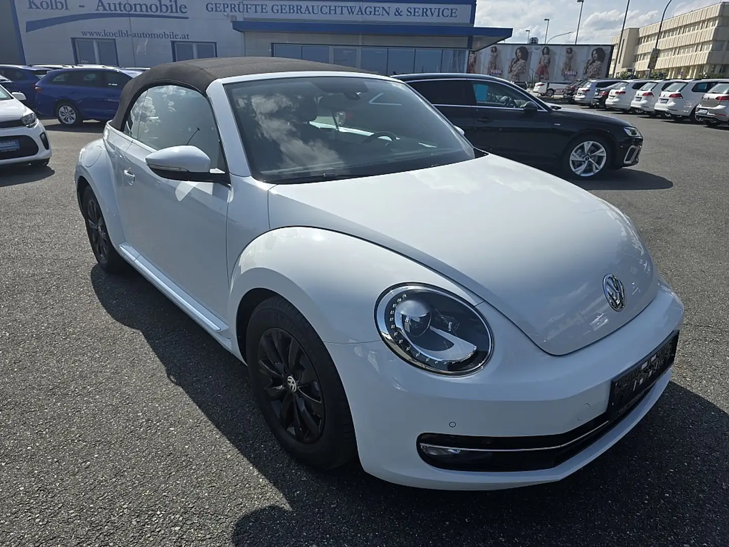 Volkswagen Beetle Cabrio 1,2 TSI BMT Design DSG Blanco - 2