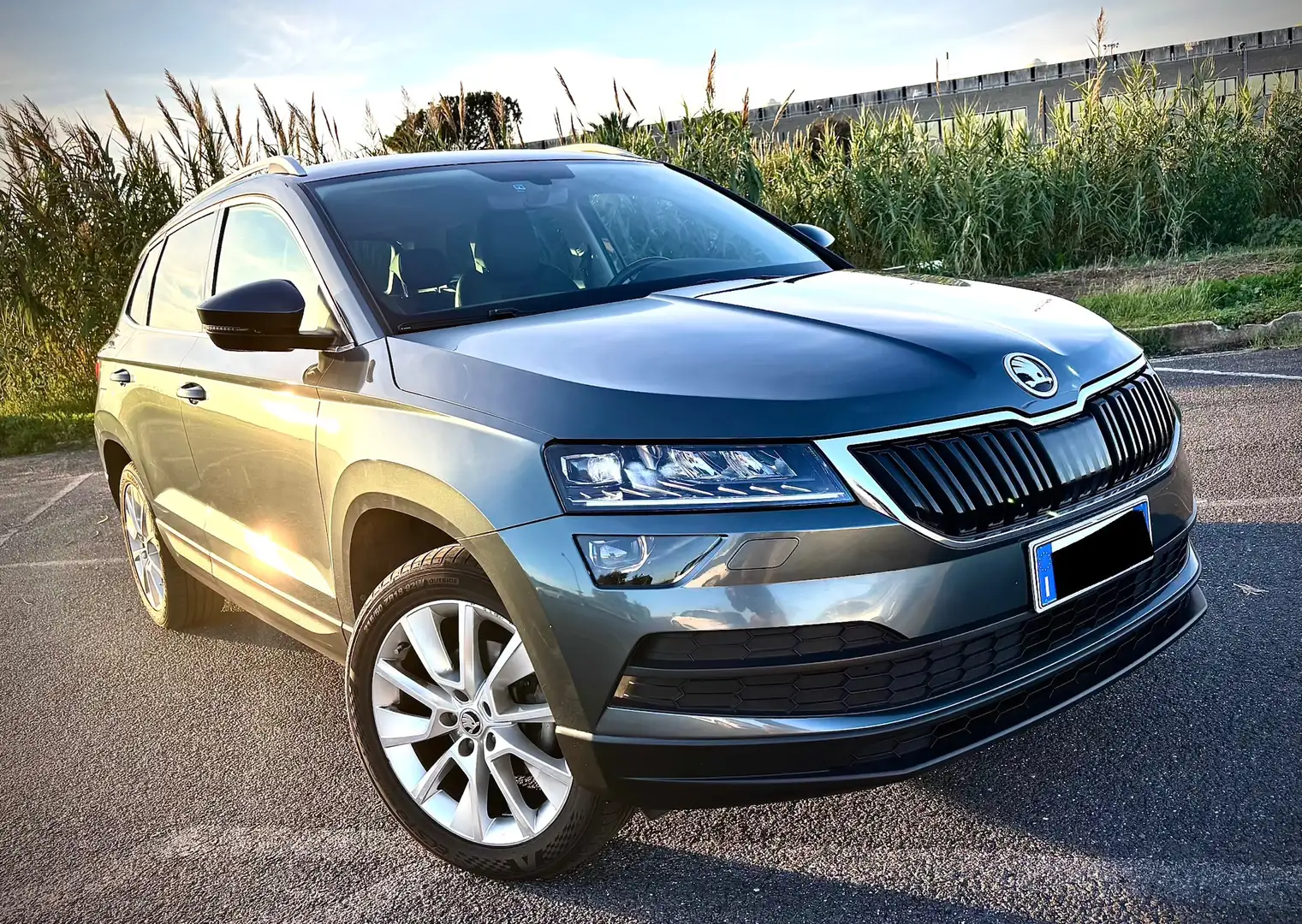 Skoda Karoq Karoq 1.6 tdi Style dsg Grijs - 1
