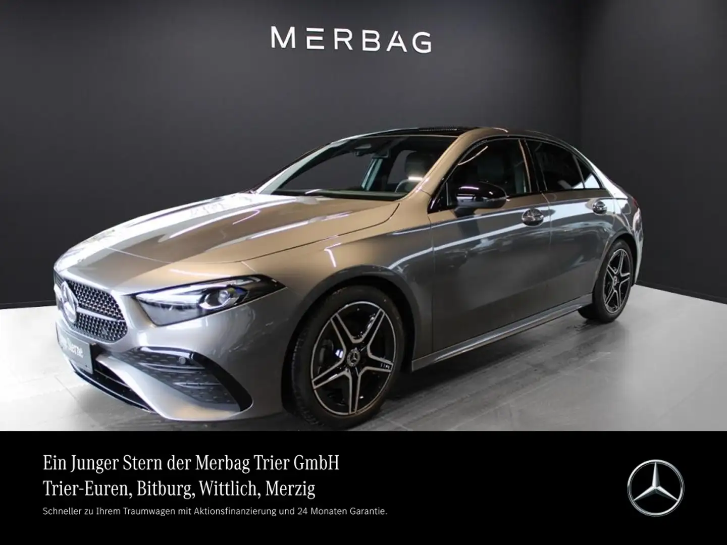 Mercedes-Benz A 180 *AMG LIM Night Pano Premium Beam KeyGo Grau - 1