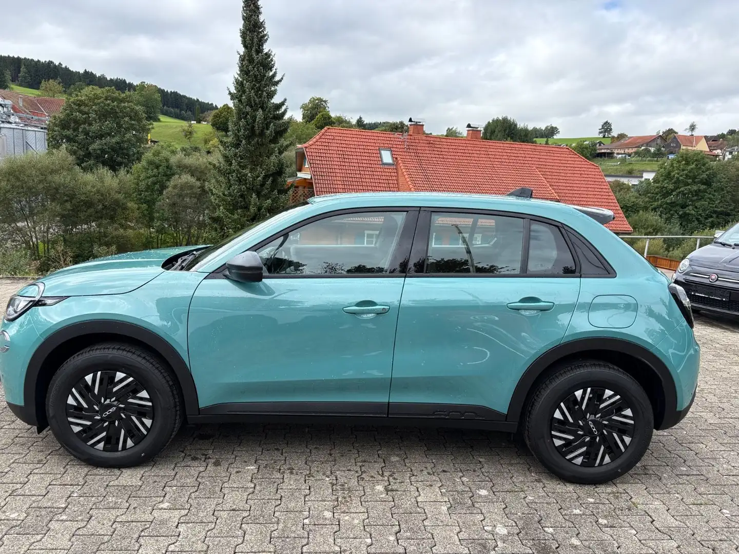 Fiat 600 Hybrid LED,NAVI,KAMERA "AKTIONSPREIS" Groen - 2