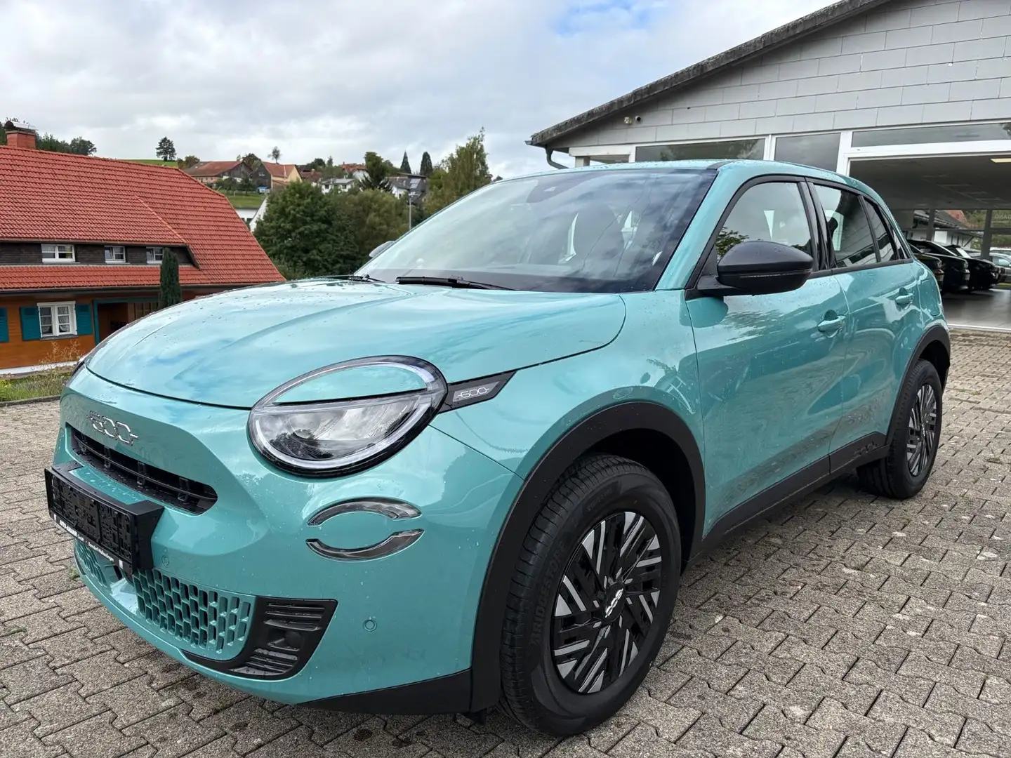 Fiat 600 Hybrid LED,NAVI,KAMERA "AKTIONSPREIS" Groen - 1