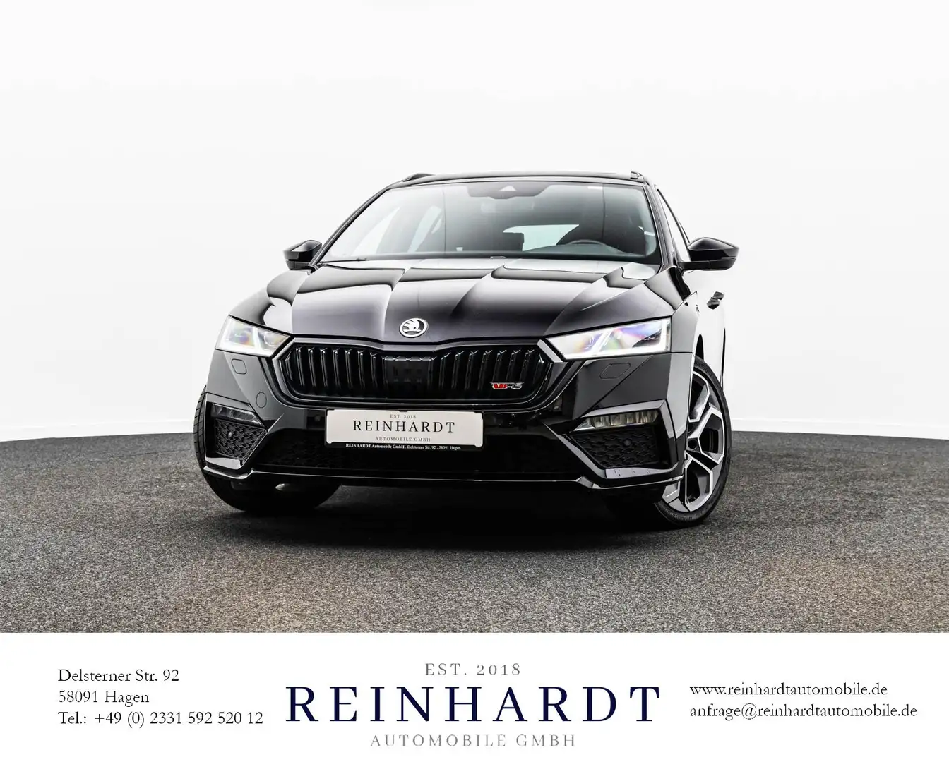 Skoda Octavia COMBI RS iV 19Z./SIDE/MASSAGE/PANO/SIDE Noir - 1