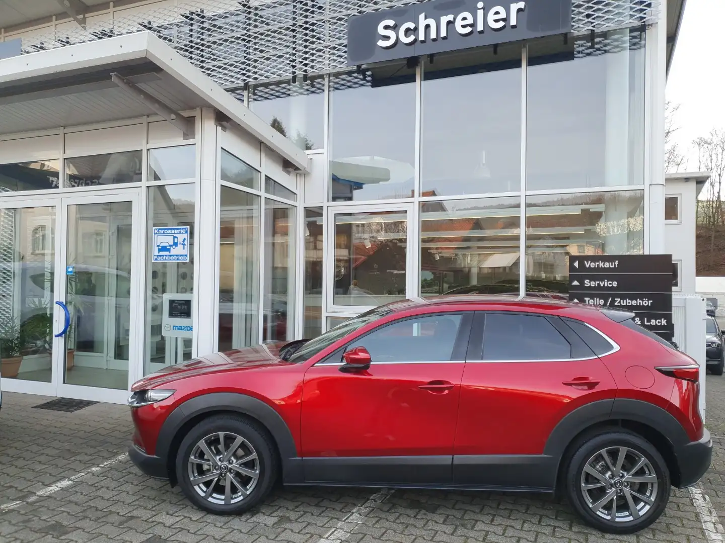 Mazda CX-30 Selection Design-P. Premium-P. 1.Hand AHK Rouge - 1