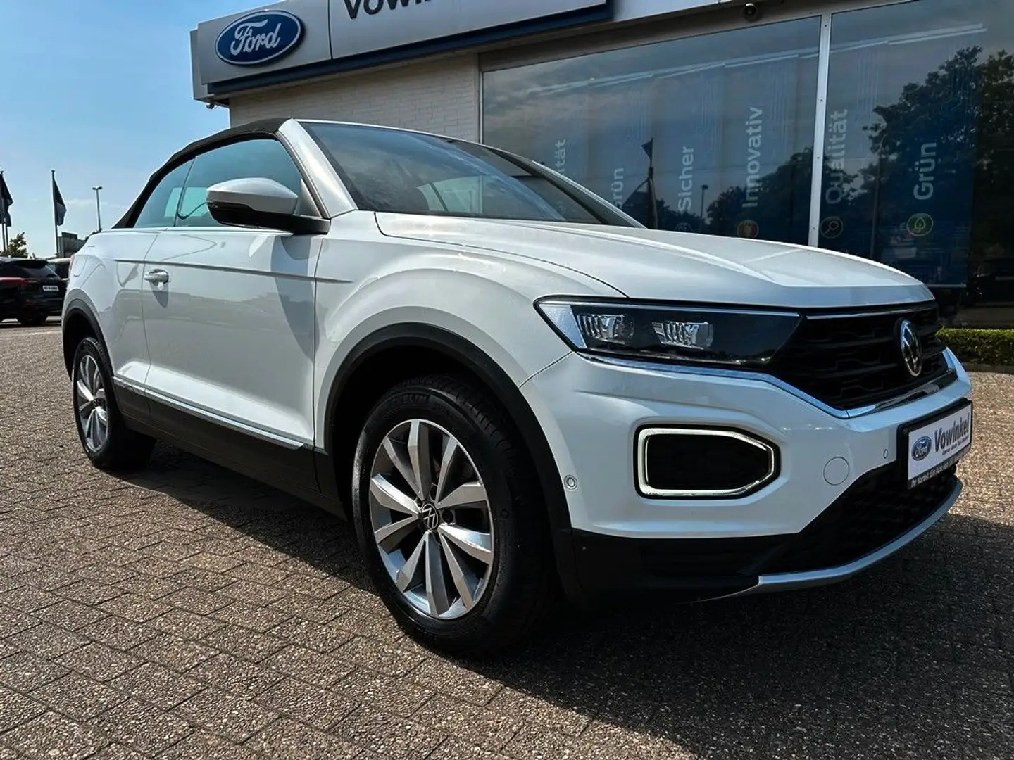 Volkswagen T-Roc Cabriolet Style LED+Navi+RFK+PDC+DAB+ Weiß - 1
