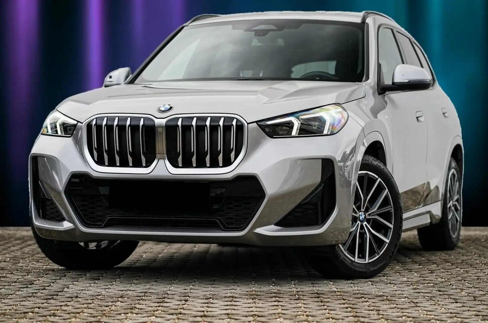 BMW X1 X1 sdrive20d mhev 48V MSport Pro auto/TETTO PANO/ Argento - 1