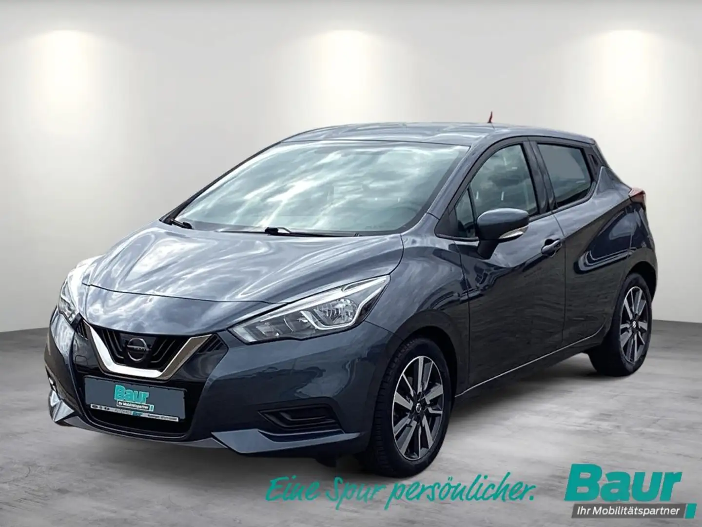 Nissan Micra 0.9 IG-T Acenta Klimaanlage LED-Tagfahrlicht Grau - 1