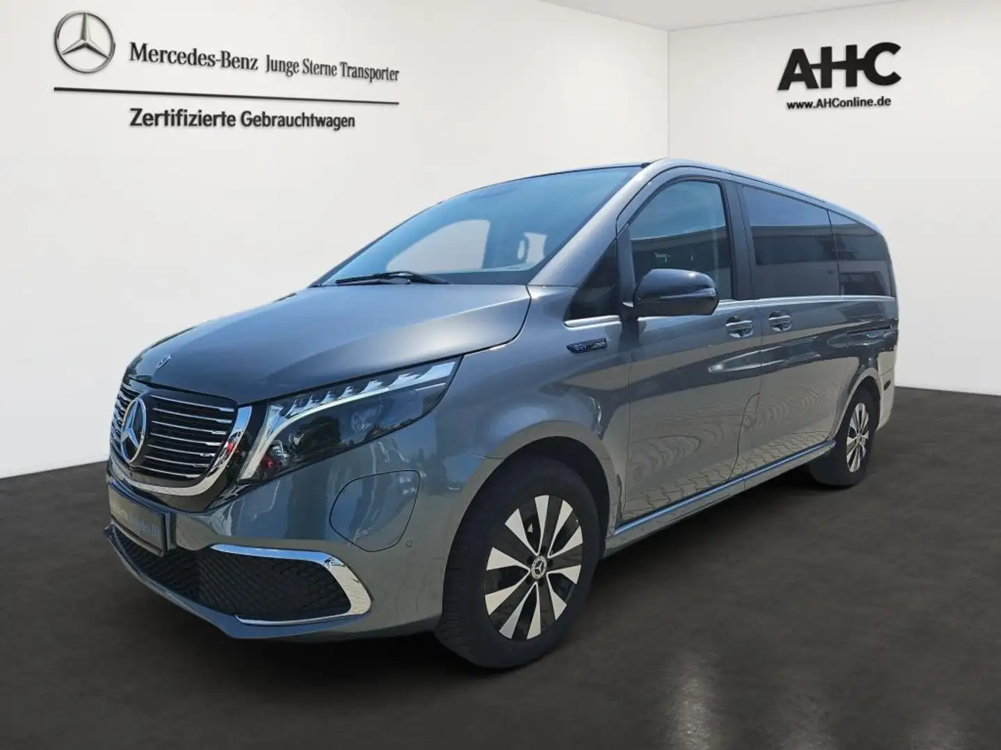 Mercedes-Benz EQV 300 AVANTGARDE lang AIRMATIC 360° LED AMG Grau - 1