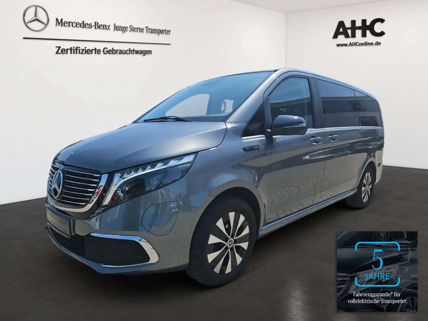 Mercedes-Benz EQV 300 AVANTGARDE lang AIRMATIC 360° LED AMG Grau - 1