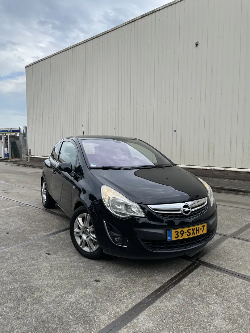 Opel Corsa 1.4-16V Cosmo Zwart - 1