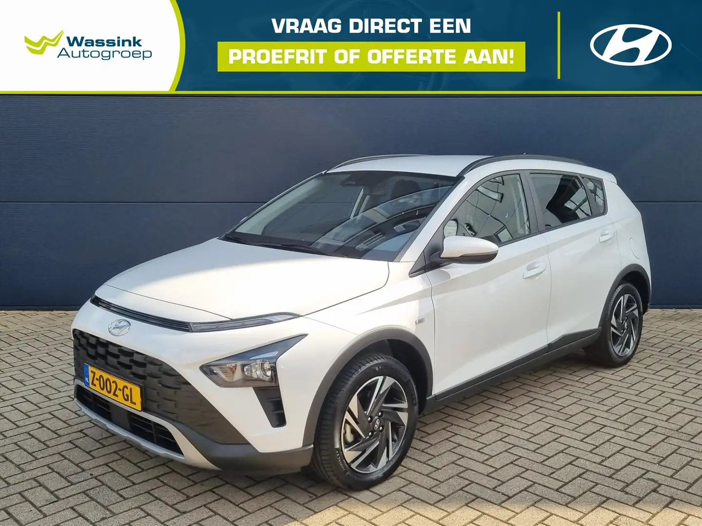 Hyundai BAYON 1.0 T-GDI 48V Comfort Smart Automaat | Airco | Cam Blanc - 1
