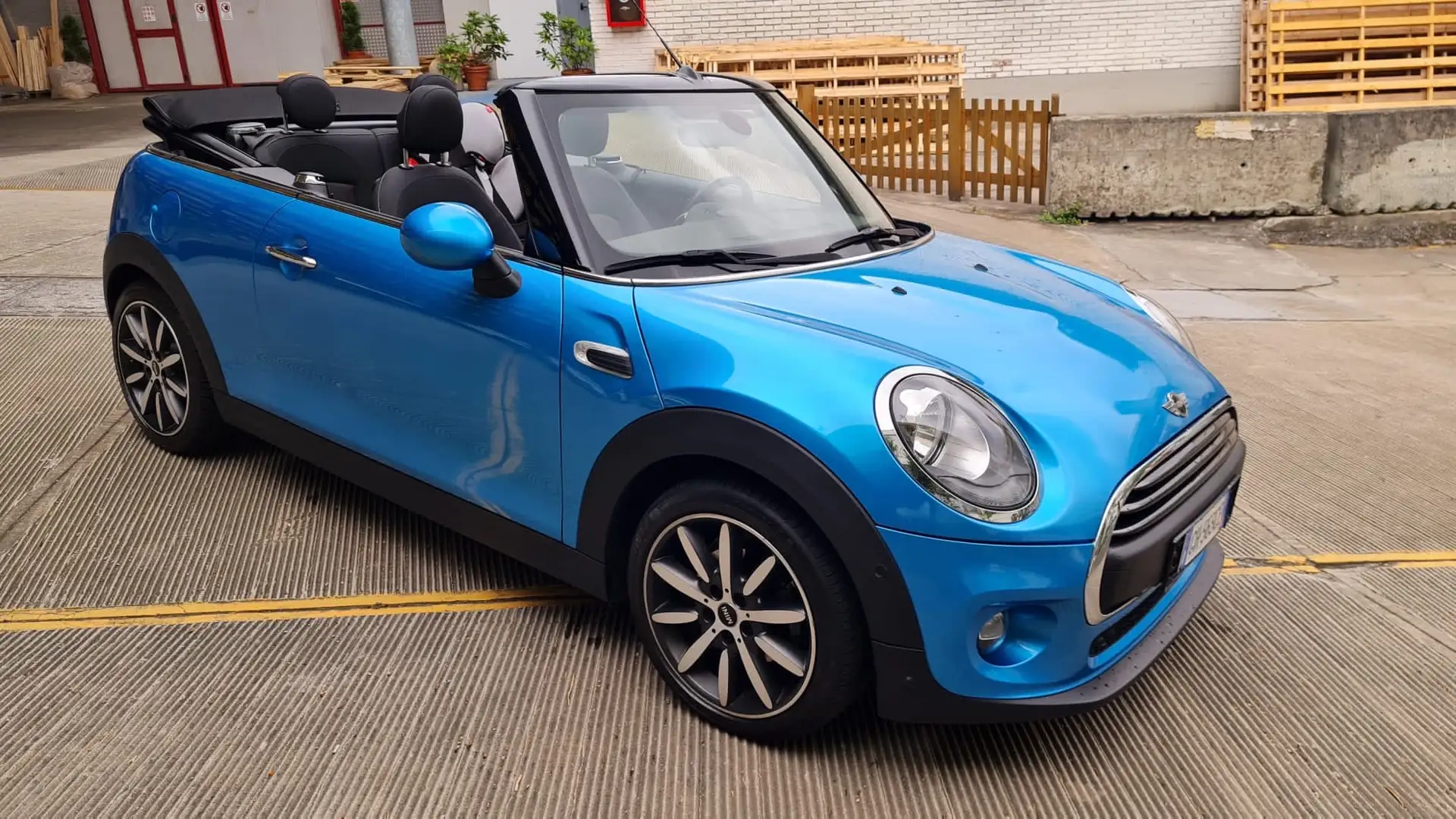 MINI One Cabrio Mini Cabrio 1.2 One Boost Blu/Azzurro - 1