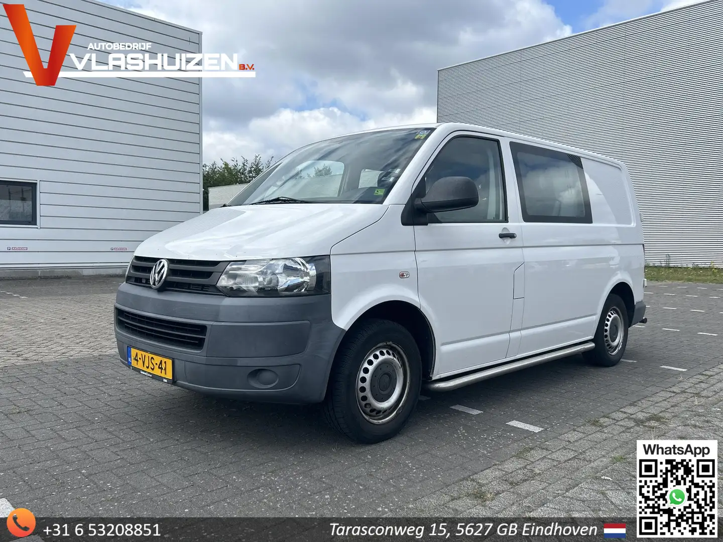 Volkswagen T5 Transporter 2.0 TDI L1H1 T800 Baseline DC Budgetline | € 6.950 Blanc - 1