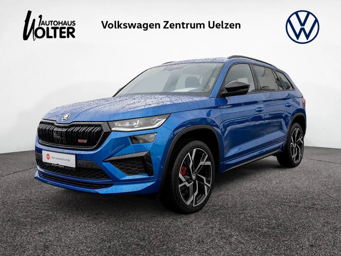 Skoda Kodiaq RS 2.0 TSI 4x4 DSG AHK Kam Kessy ACC Blau - 1
