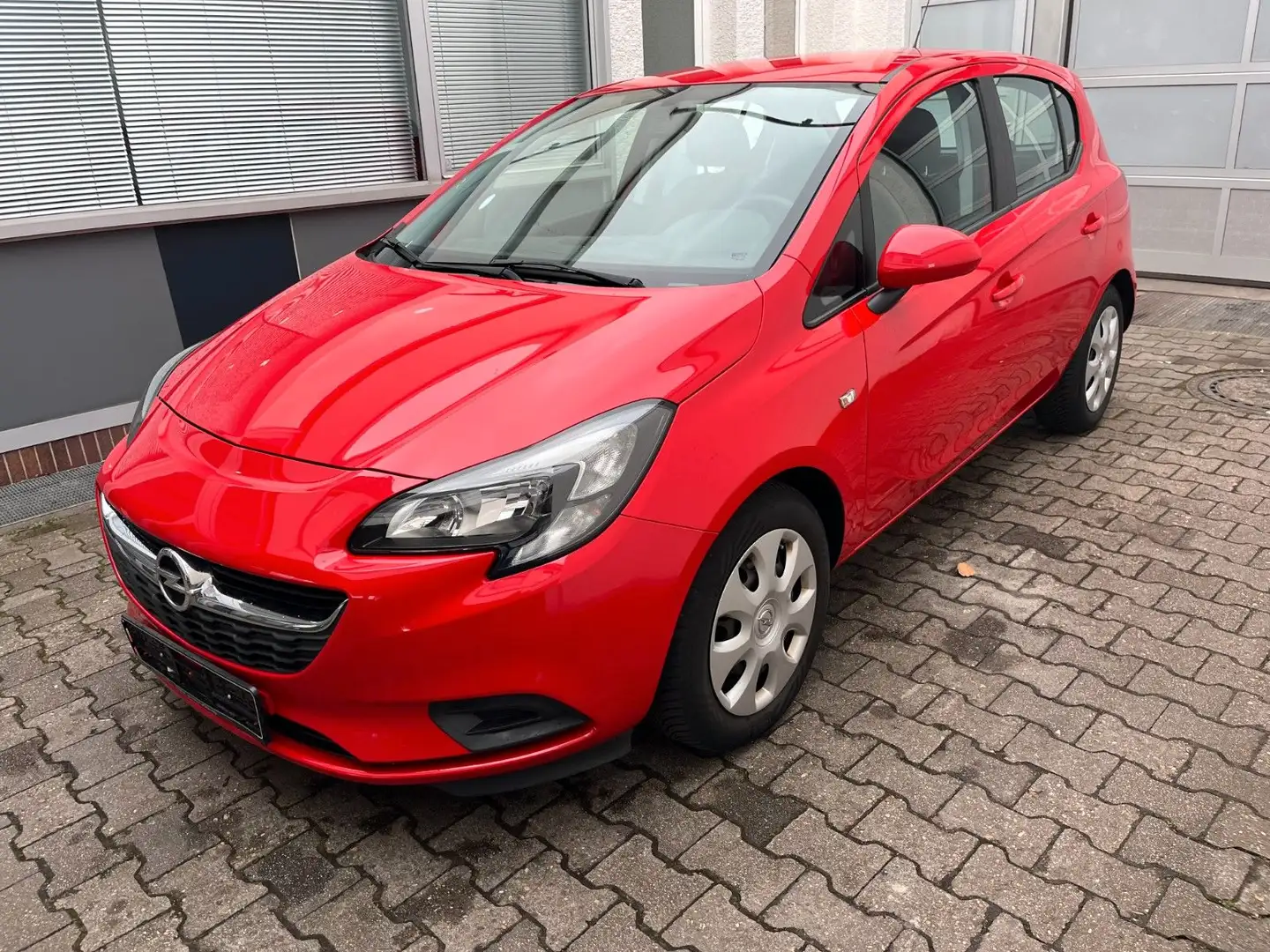 Opel Corsa E Edition ecoFlex EURO 6 ERSTE HAND Rojo - 1