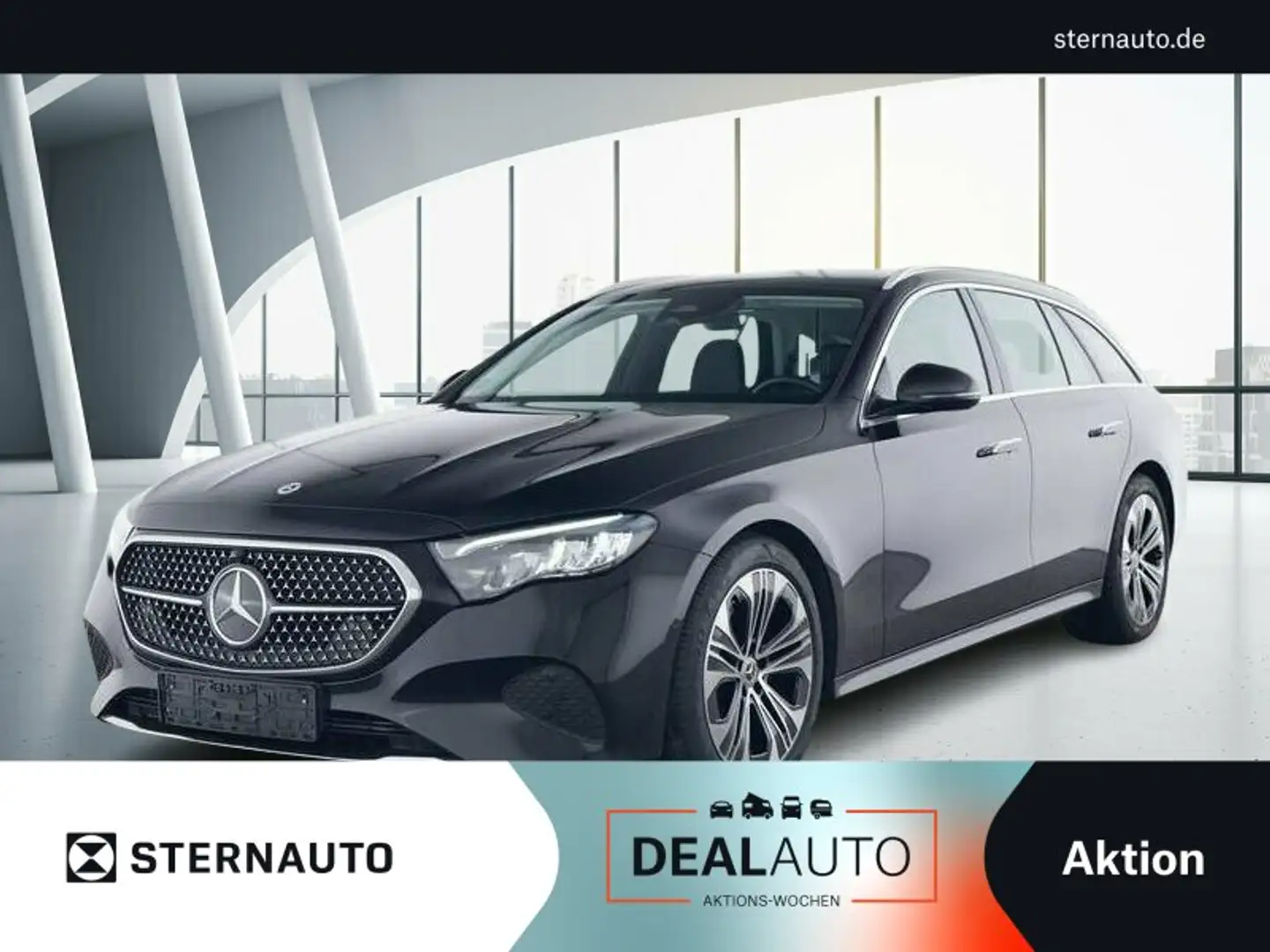 Mercedes-Benz E 220 E 220 d T Ava PanoD 19 Zoll AHK Winterp RüKa LED Noir - 1