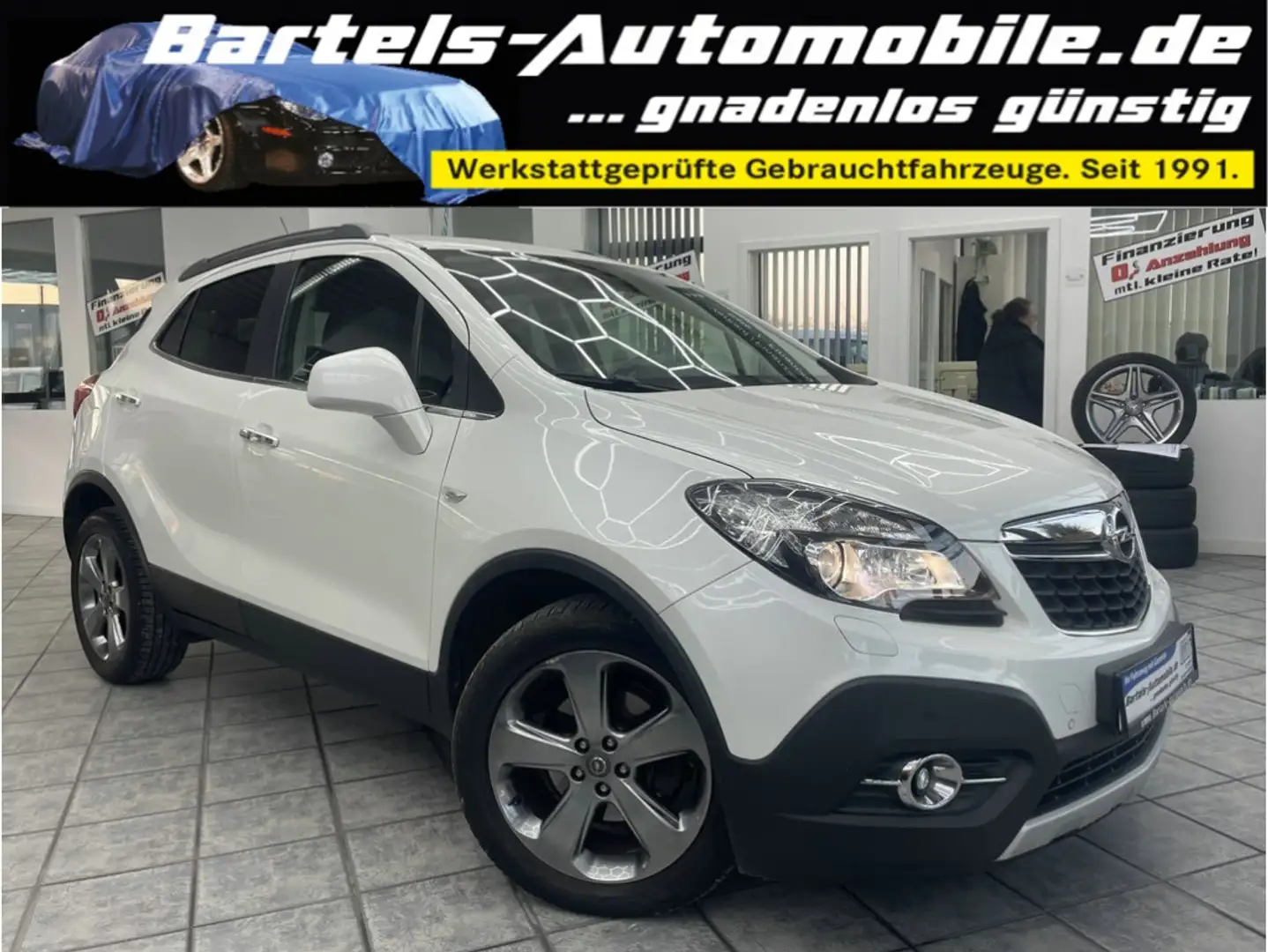 Opel Mokka 1.4 ecoFlex 4x4 Innovation, Leder, Navi Weiß - 1