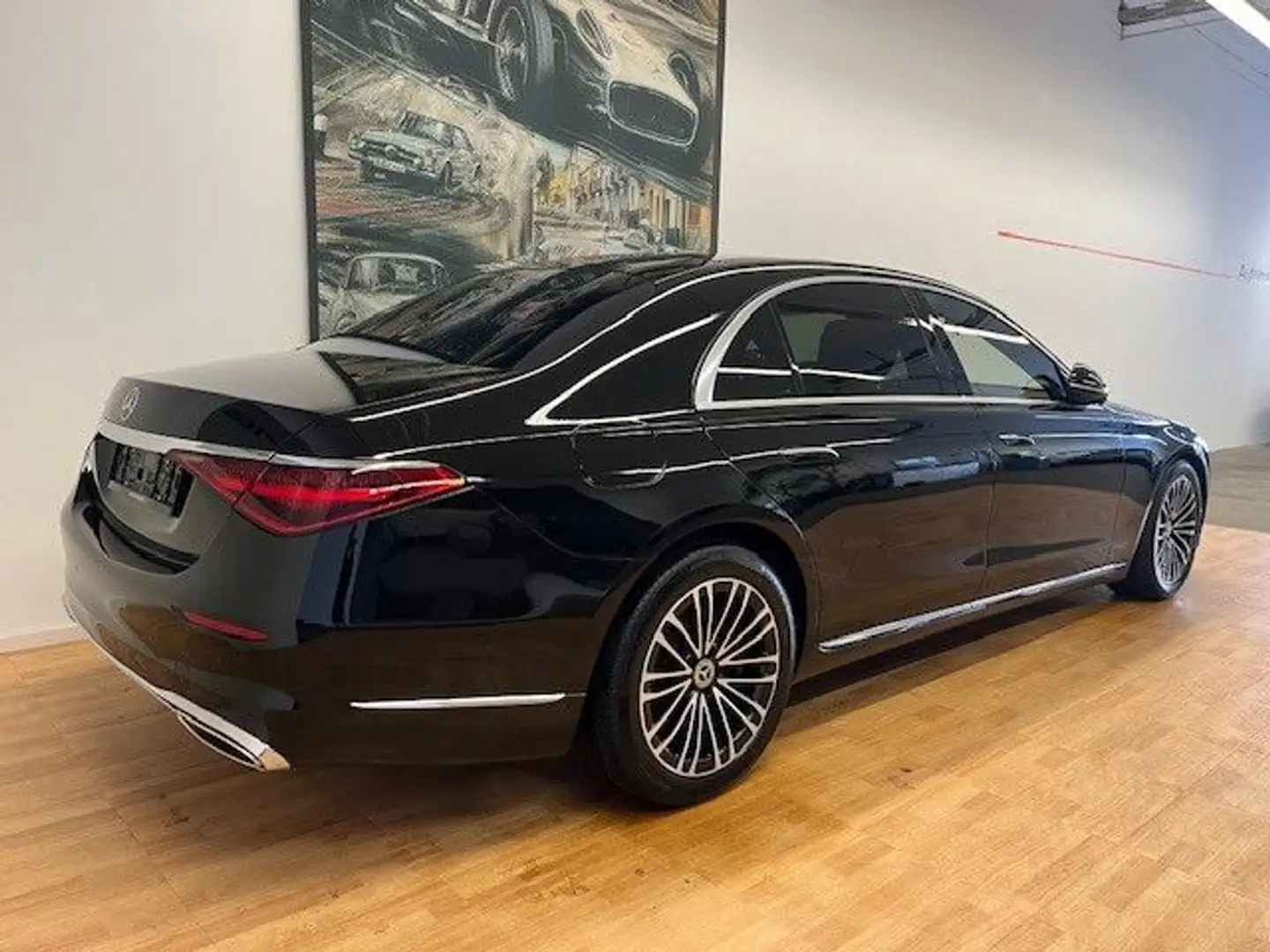 Mercedes-Benz S 580 e lang Panorama Hinterachslenkung Chauffeur Schwarz - 2