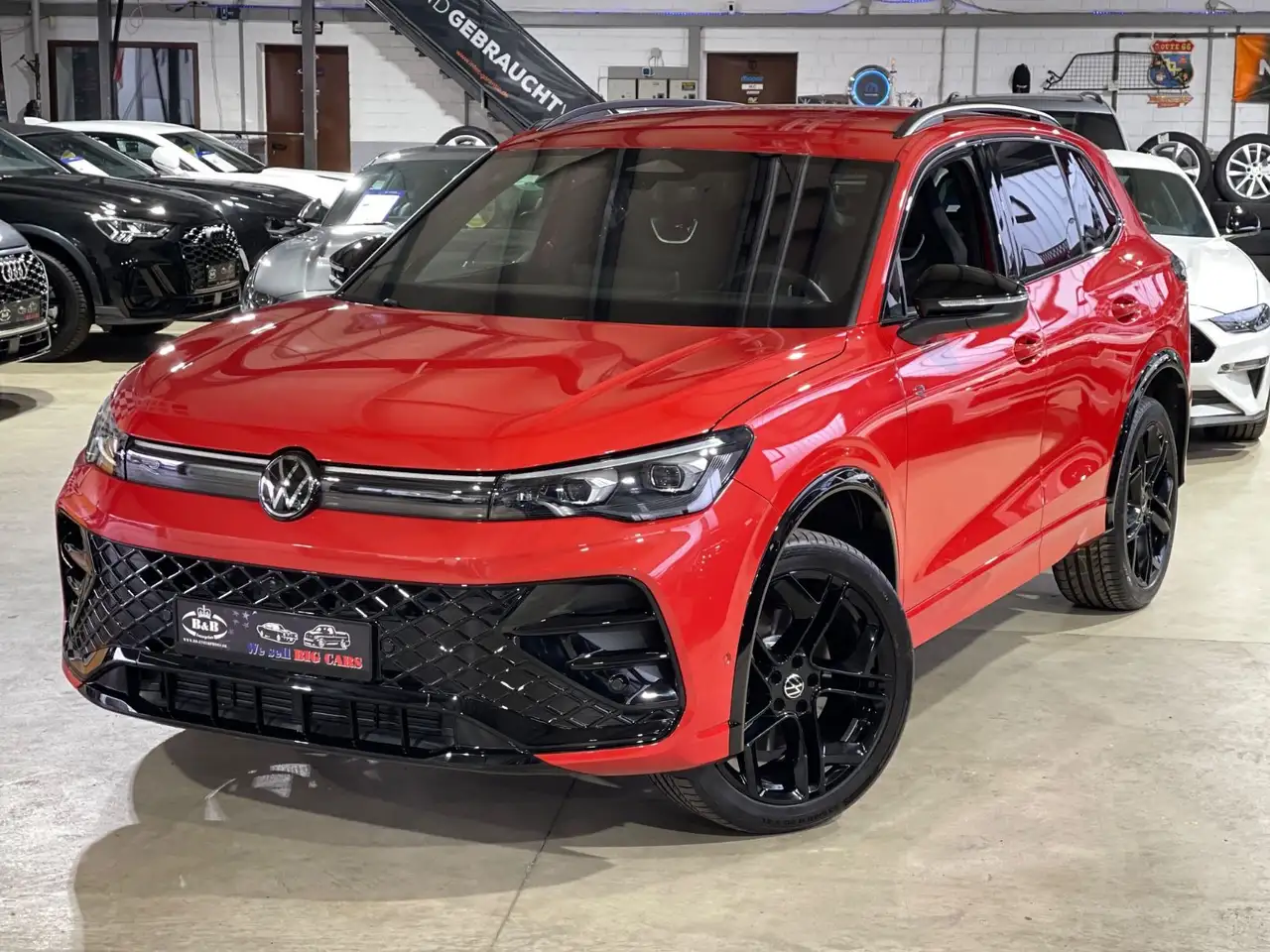 Volkswagen Tiguan 4MOTION+R-LINE+STANDHZG+SHZ+AHK+GARANTIE 08/2029 — миниатюра 1