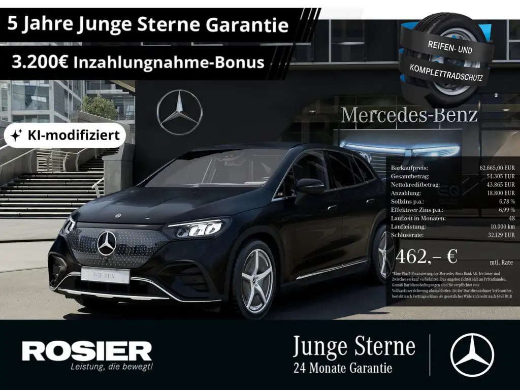 Mercedes-Benz EQE 350 2024 из Европы — купить под ключ