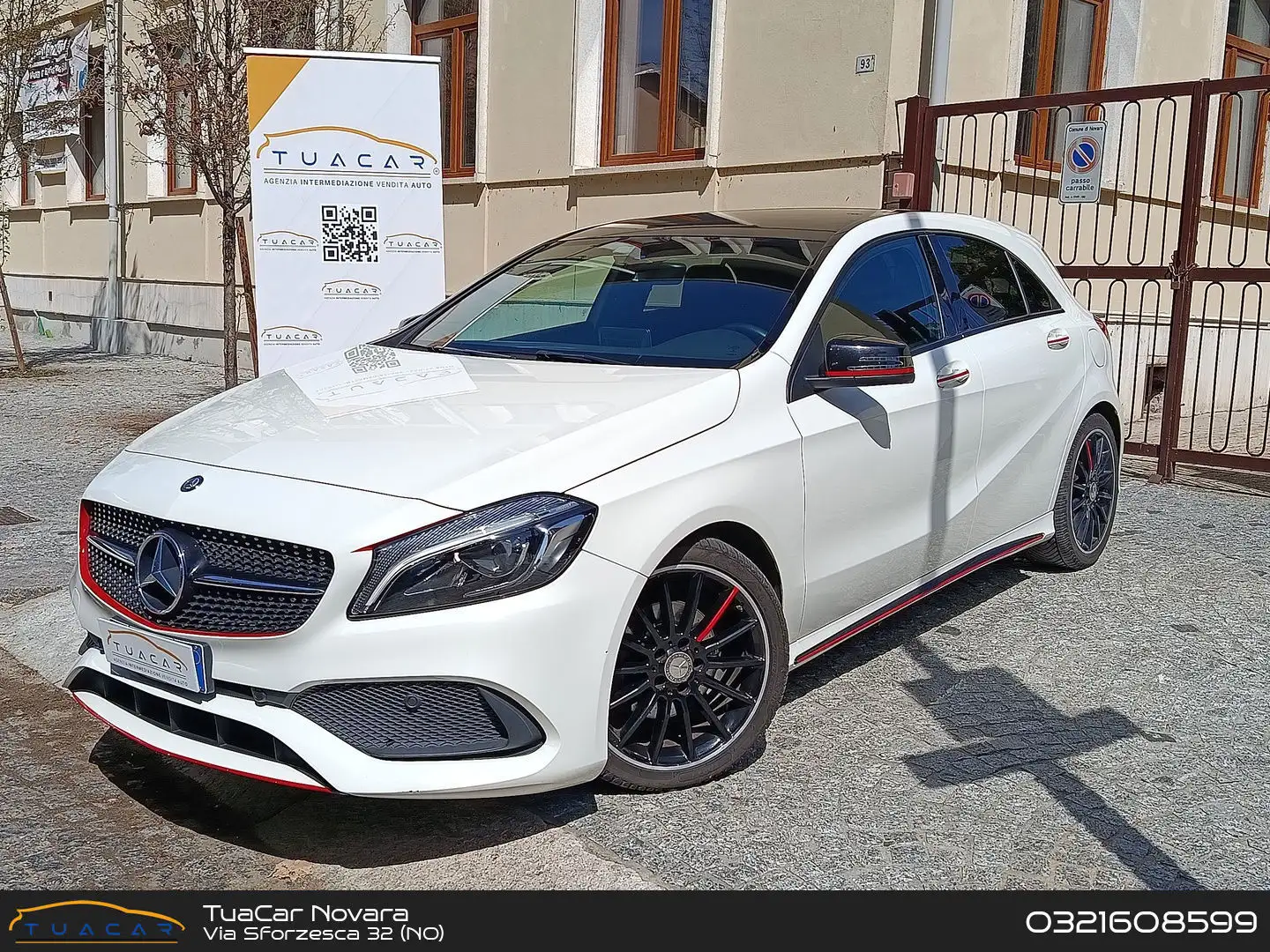 Mercedes-Benz A 180 D Premium Blanc - 1
