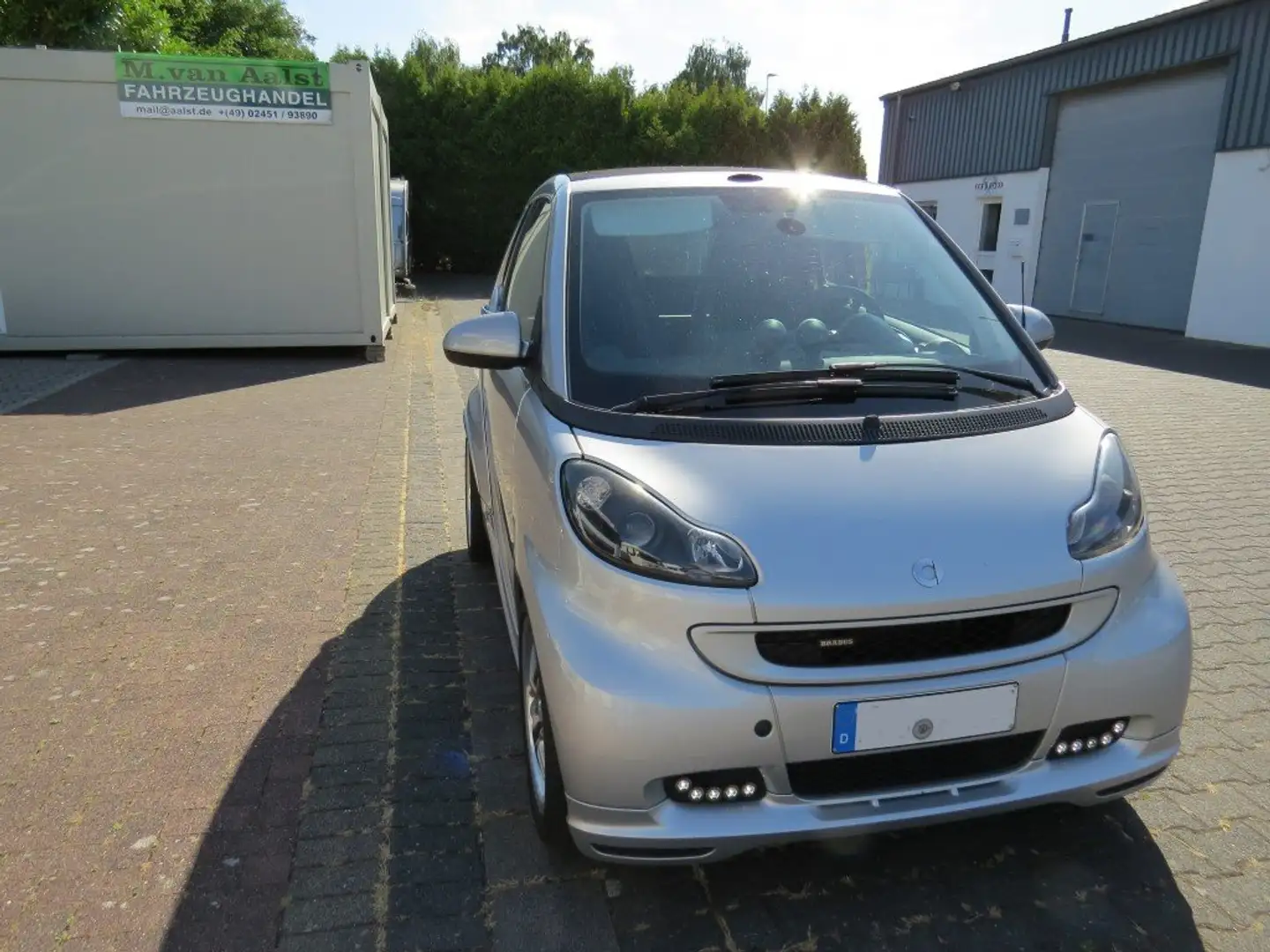 smart forTwo cabrio softouch BRABUS Xclusive Argent - 1